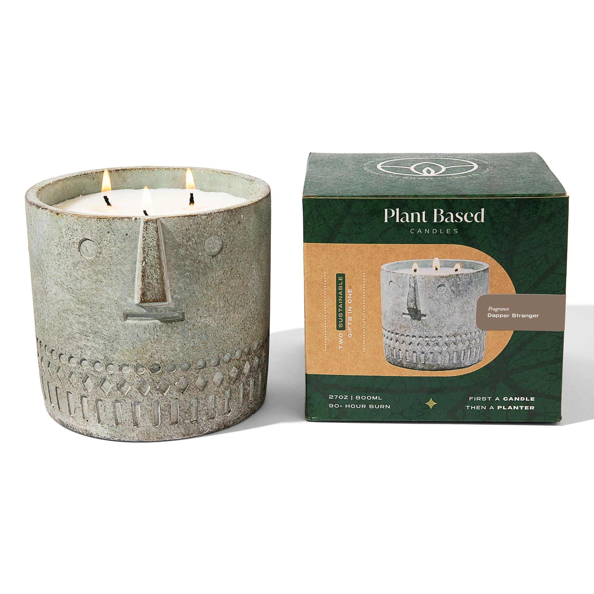 Dapper Stranger Stone Face Candle 27oz - Image 7