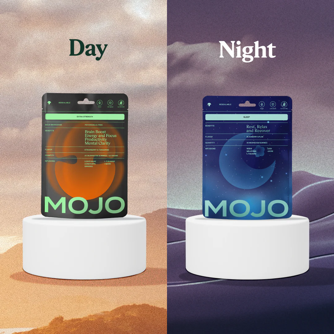 Day & Night Bundle☀️🌙 by Mojo | Mushroom Dosed Gummies - Image 3