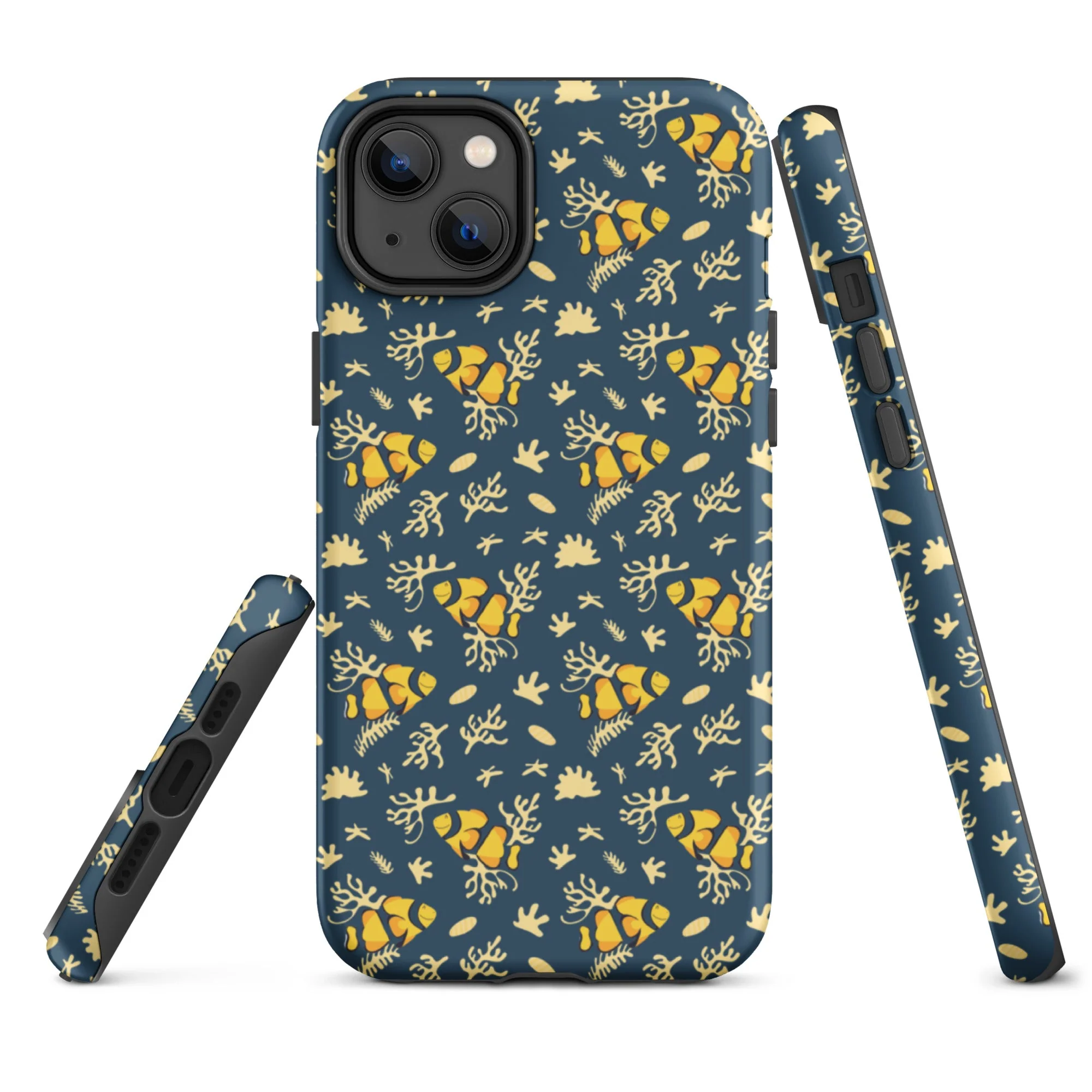 Deep Blue Clownfish Reef Tough Case for iPhoneĀ® - Image 15