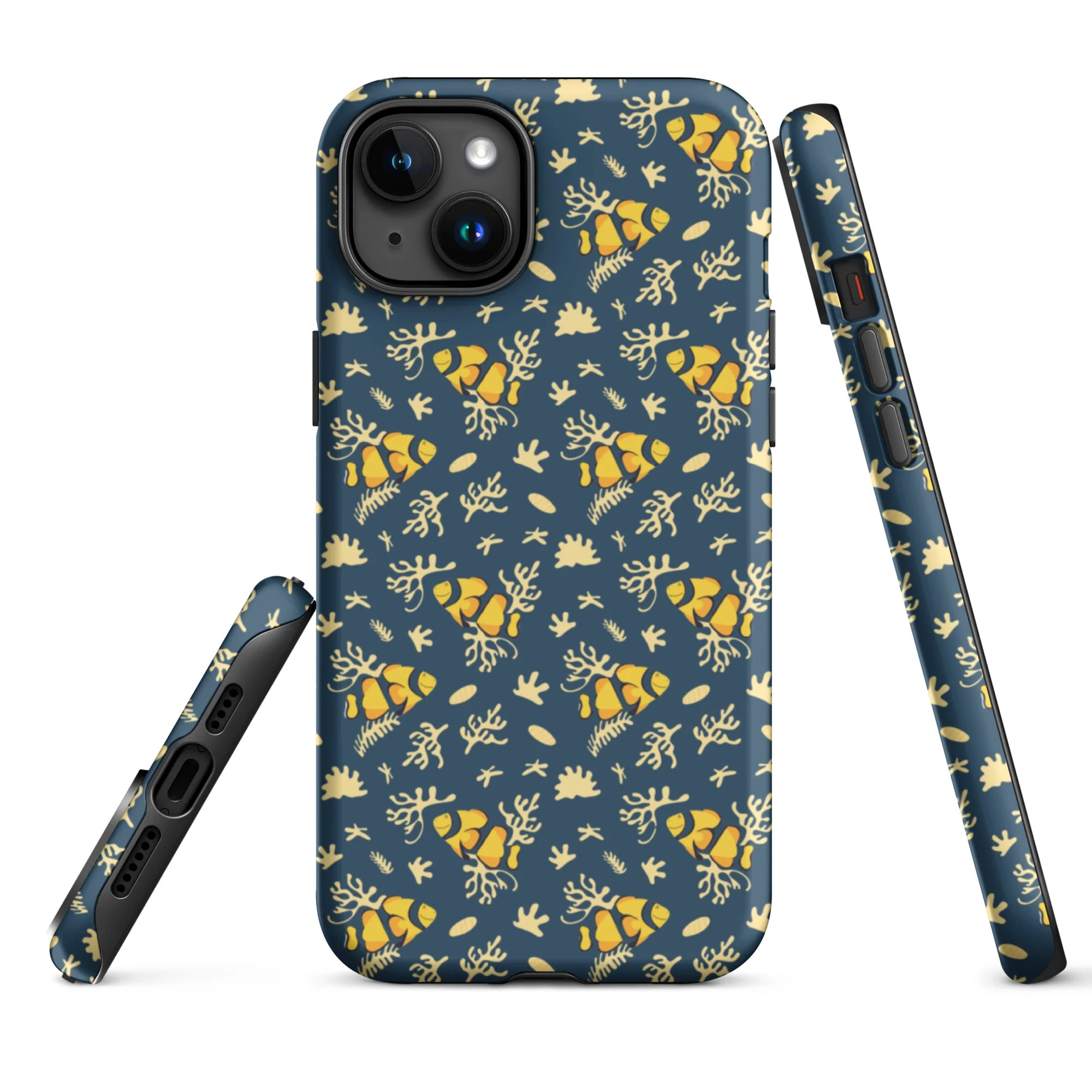 Deep Blue Clownfish Reef Tough Case for iPhoneĀ® - Image 19