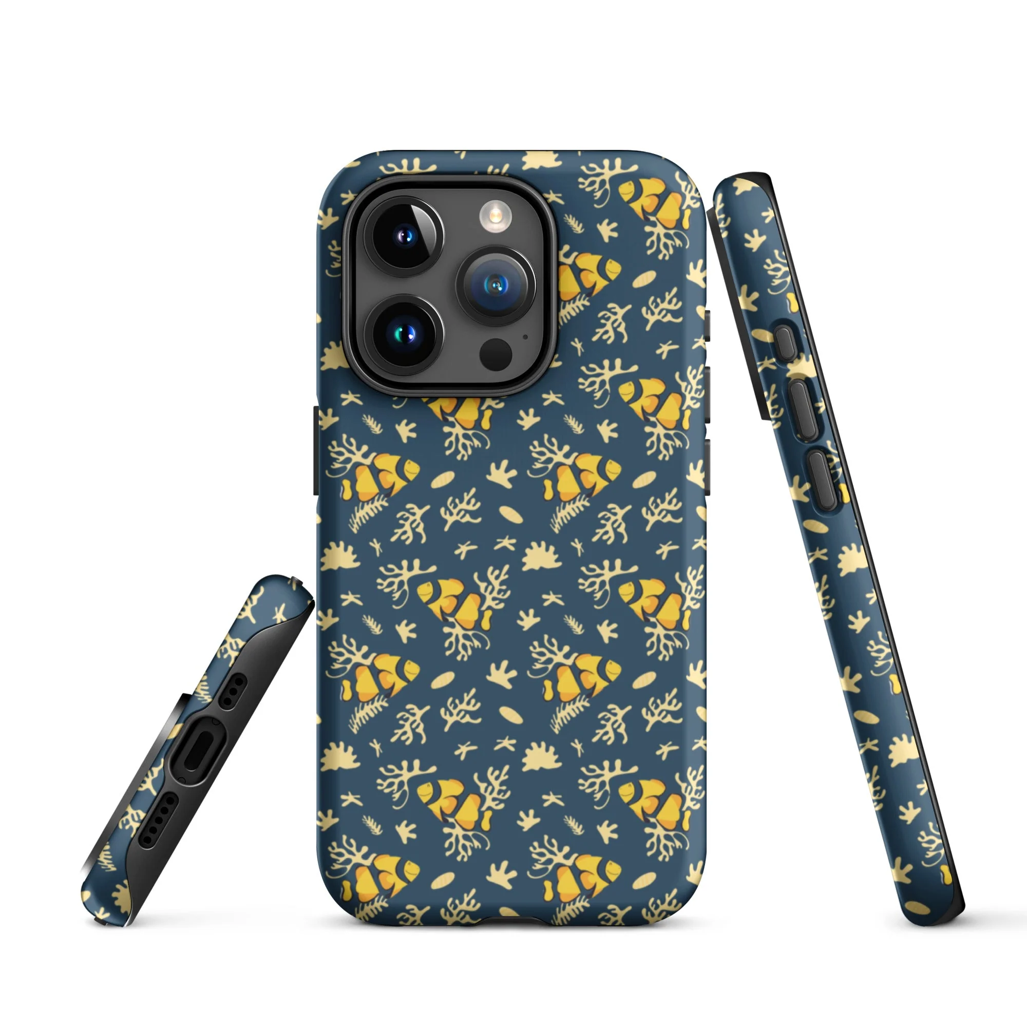 Deep Blue Clownfish Reef Tough Case for iPhoneĀ® - Image 20