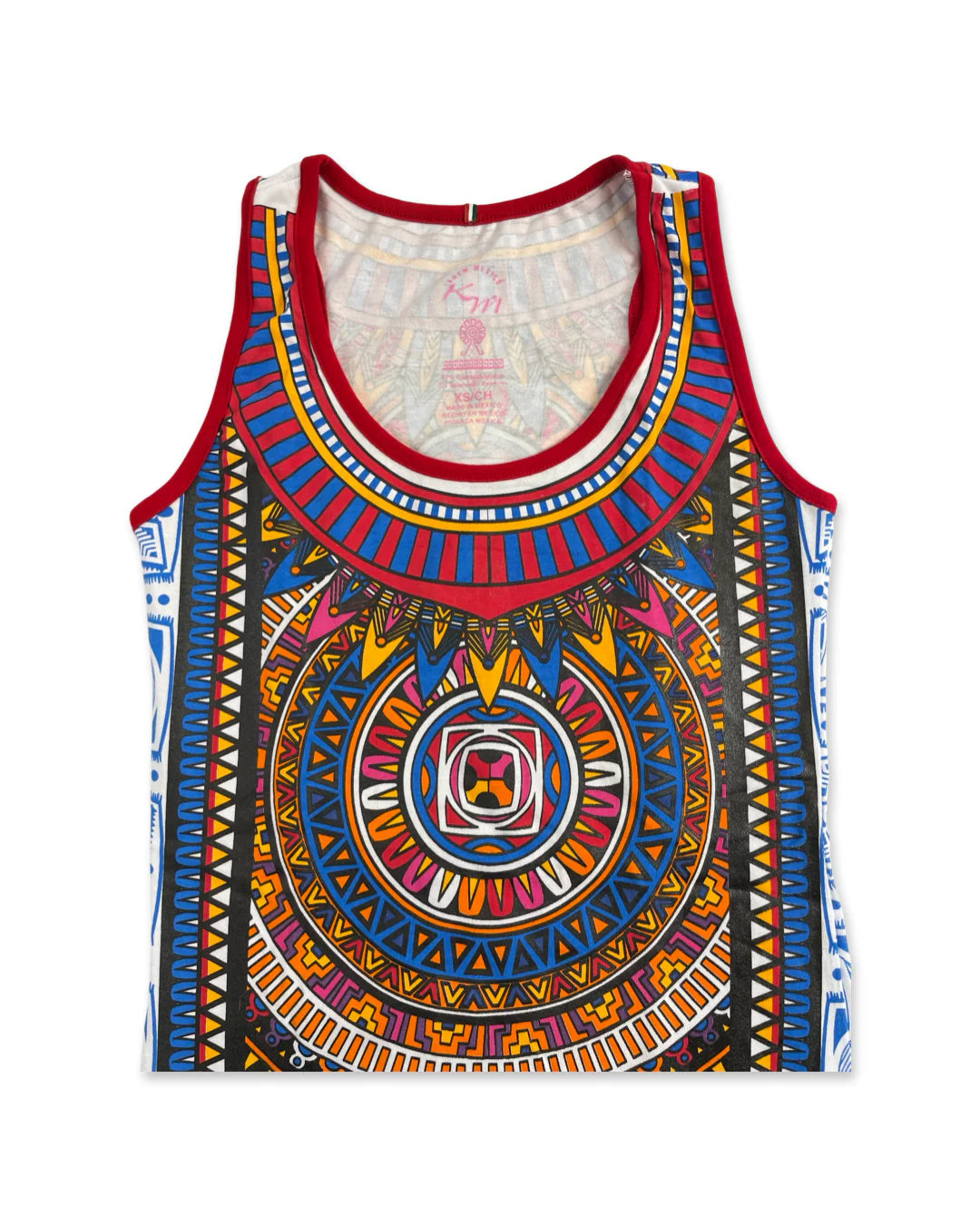 Disco Solar Women's Sleeveless Tank, White - Image 3