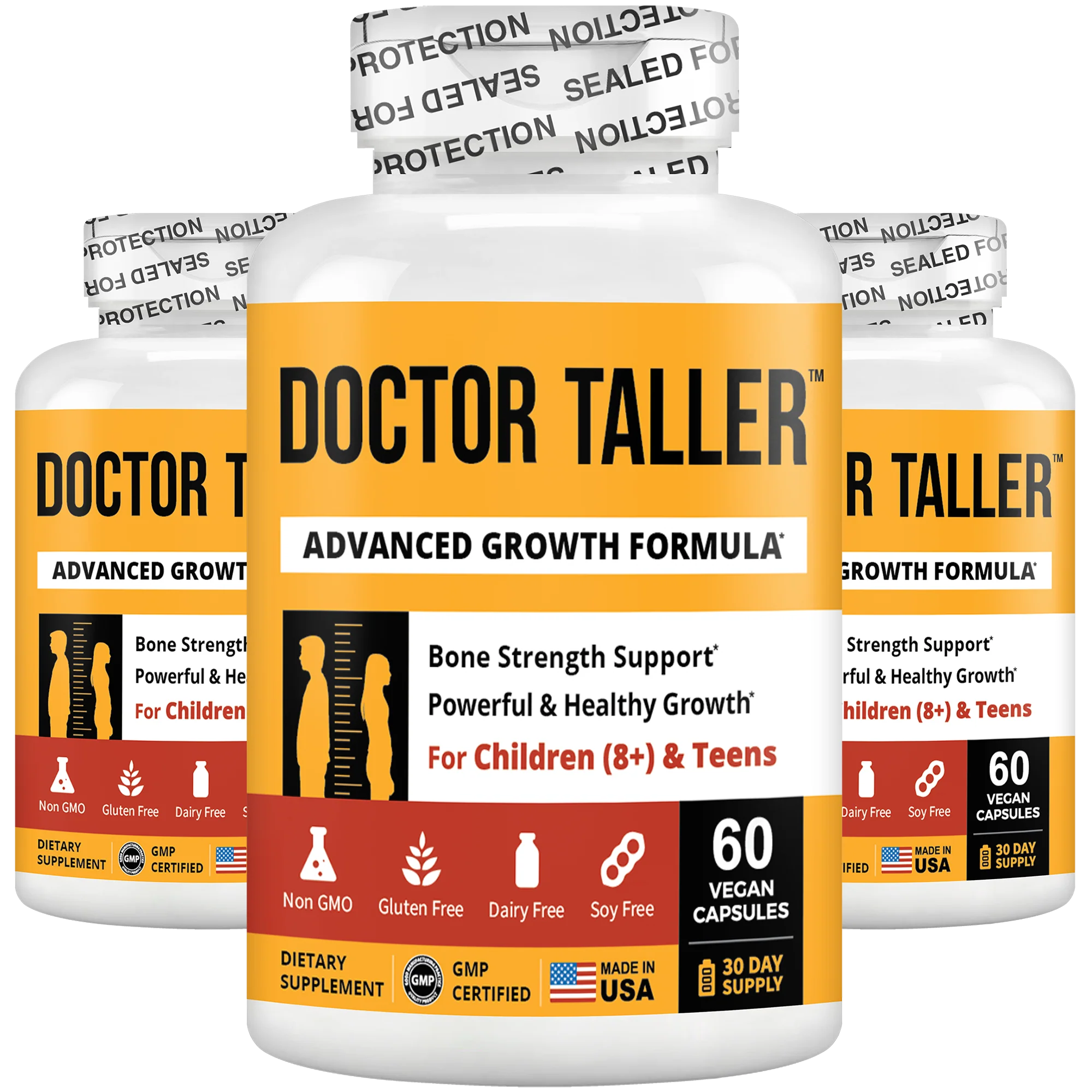 Doctor Taller, For Children (8+) & Teens, 60 Vegan Capsules by NuBest Nutrition® - Image 13