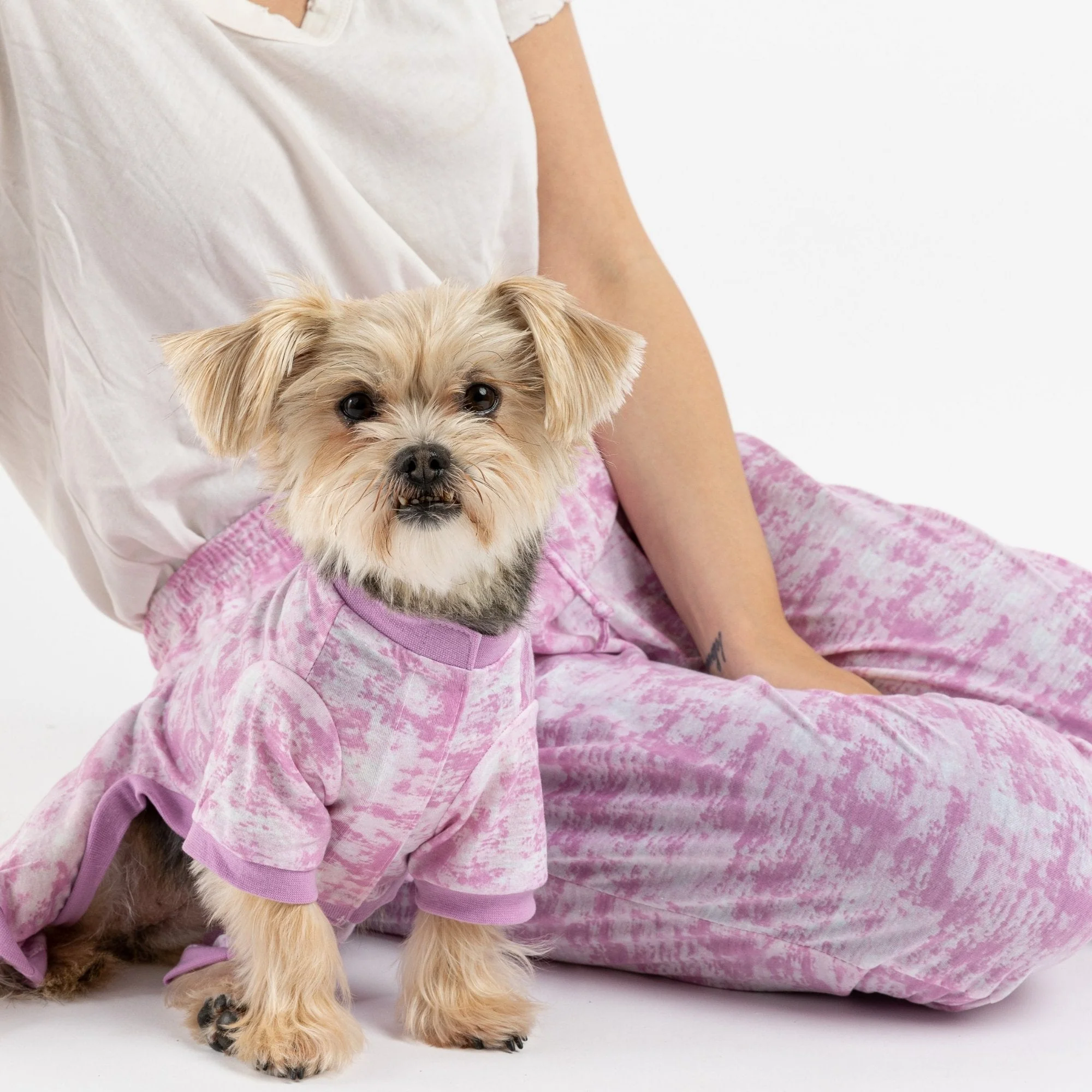 Dog Pajama - Pink Tie Dye - Image 3