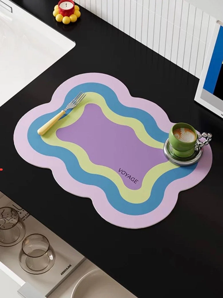 Dopamine Scalloped-edge Placemat Set Of 4 Pcs for Whimsical Table Setting - Image 9