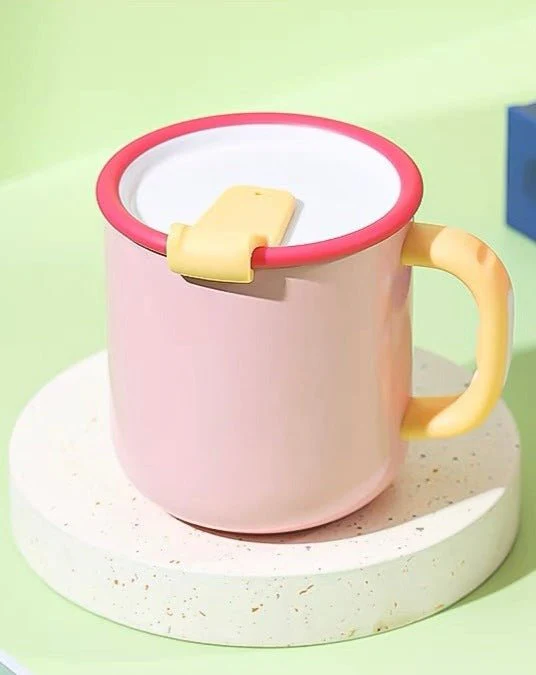 Dopamine Vacuum Insulated Coffee Mug with Lid & Handle - Image 9
