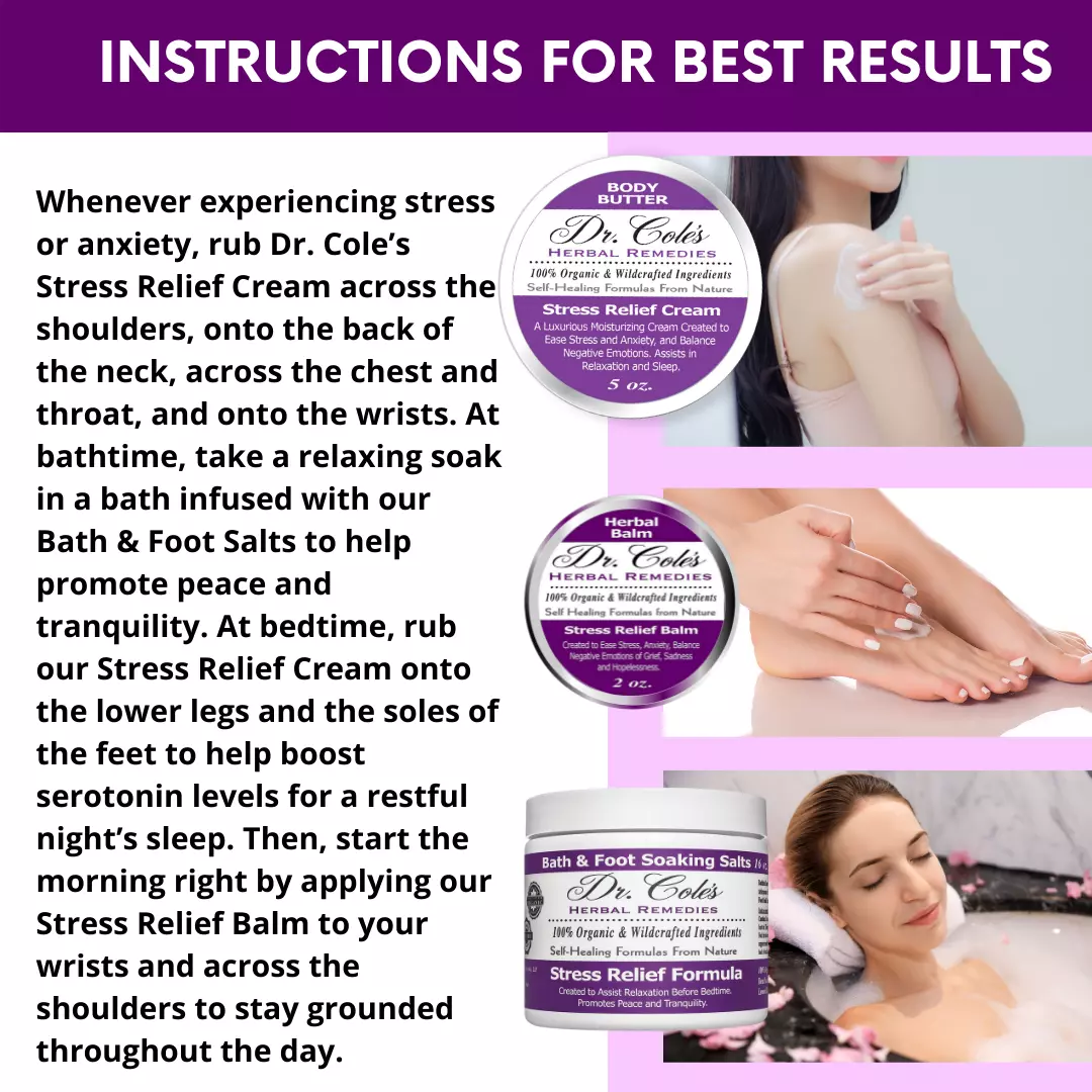 29 - Dr. Coleās Organic Stress Relief Herbal Balm - Image 10