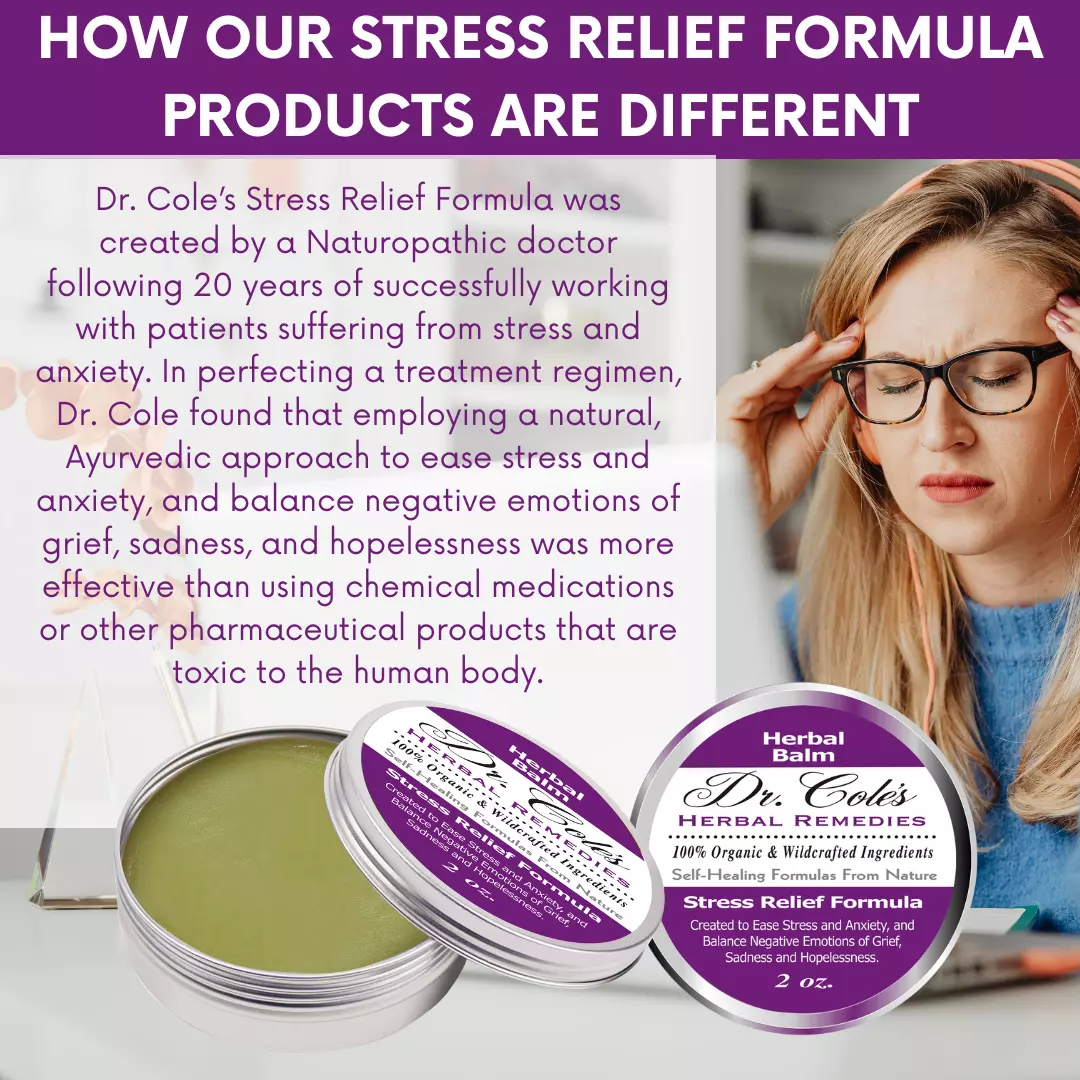 29 - Dr. Coleās Organic Stress Relief Herbal Balm - Image 11