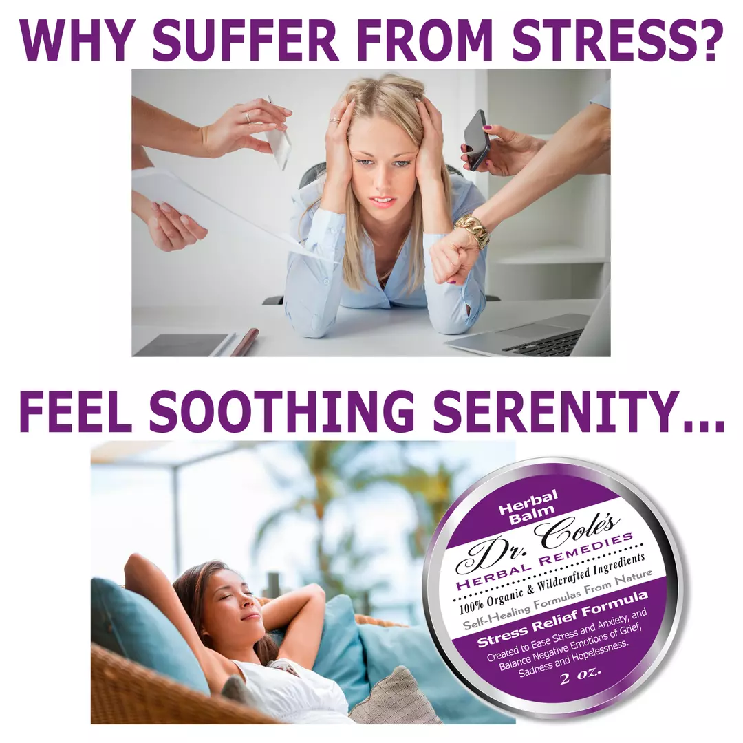 29 - Dr. Coleās Organic Stress Relief Herbal Balm - Image 5