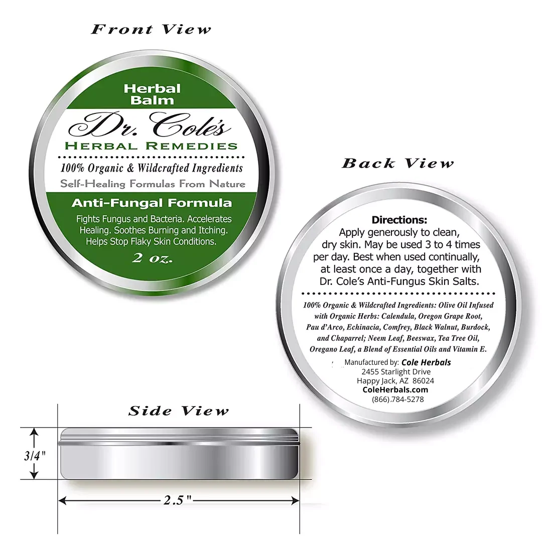07 - Dr. Cole's Antifungal Balm - Image 2