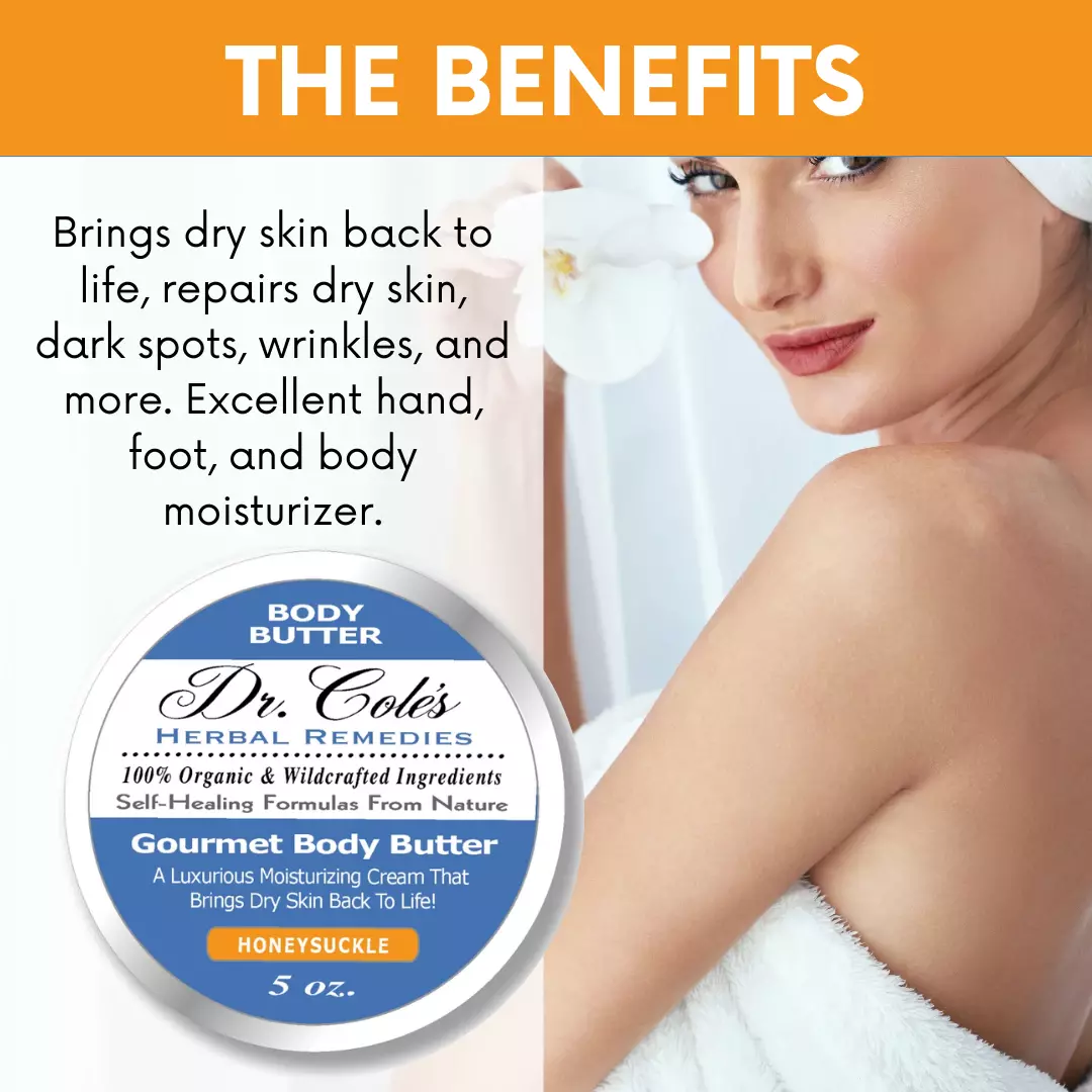 35 - Dr. Cole's Gourmet Body Butter - HONEYSUCKLE - Image 12