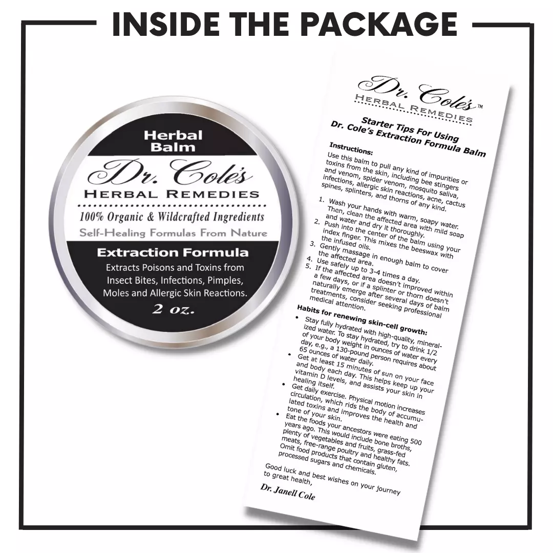 14 - Dr. Cole's Organic Extraction Herbal Balm - Image 3