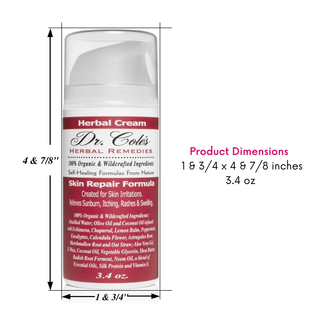 17 - Dr. Cole's Organic Skin Repair Herbal Cream - Image 2
