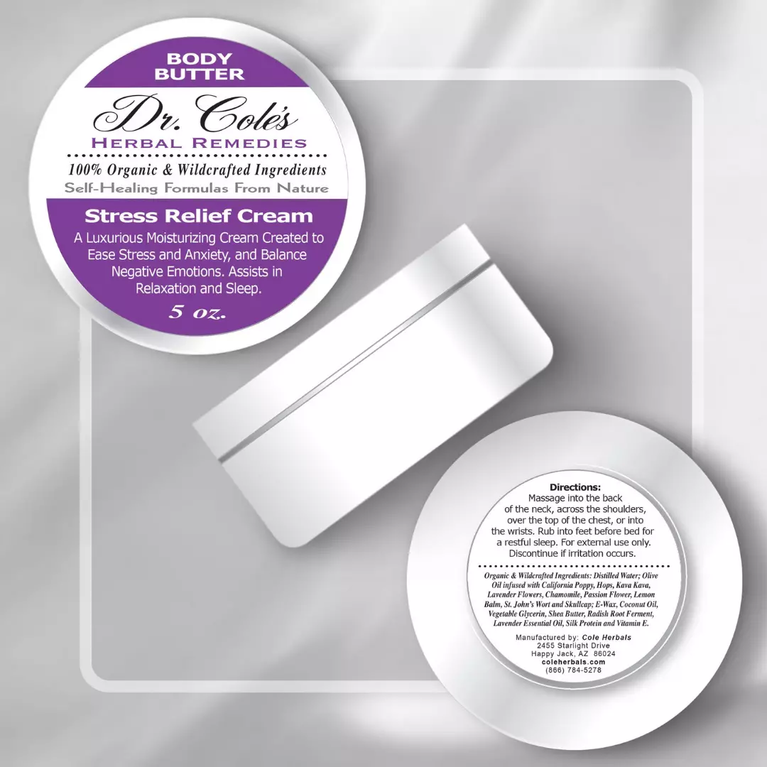 30 - Dr. Cole's Stress Relief Cream - Image 2