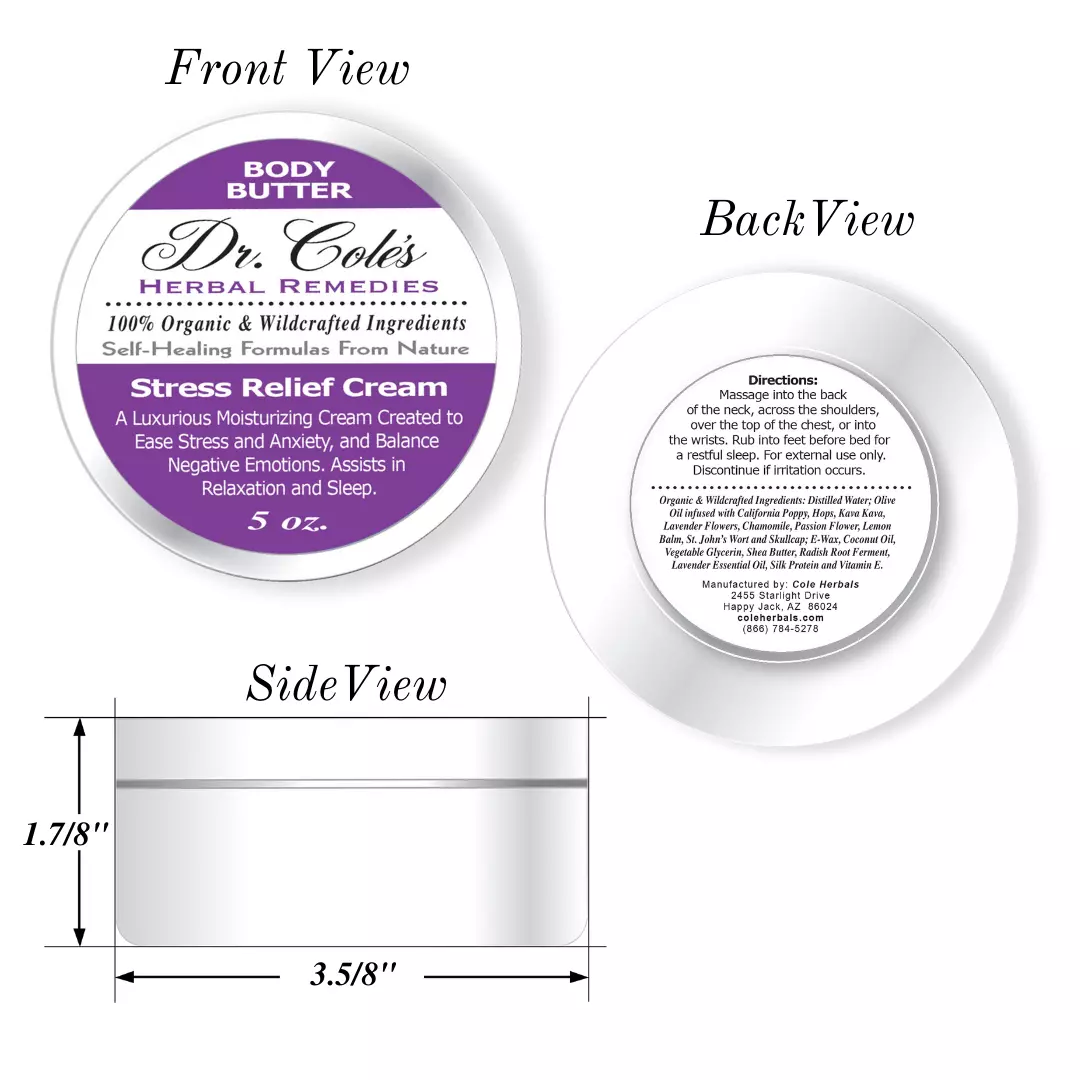 30 - Dr. Cole's Stress Relief Cream - Image 3