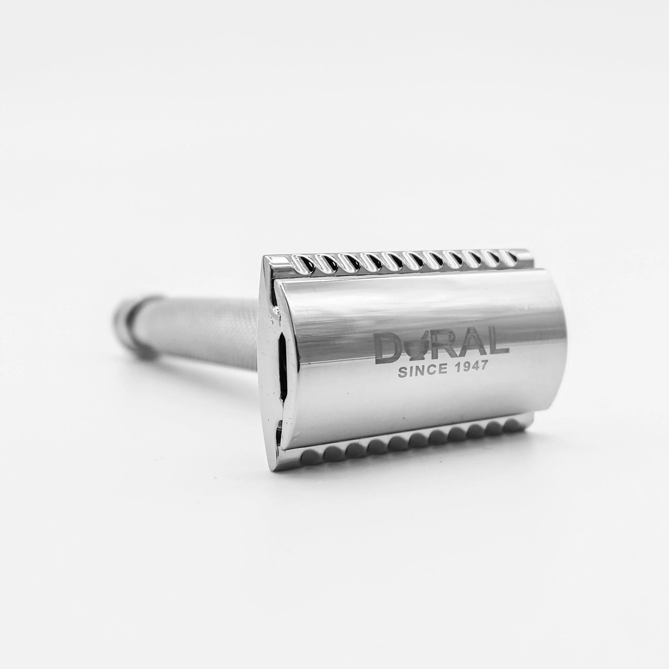 Dural Eyan Chrome Double Edge Safety Razor + Pouch - Image 3