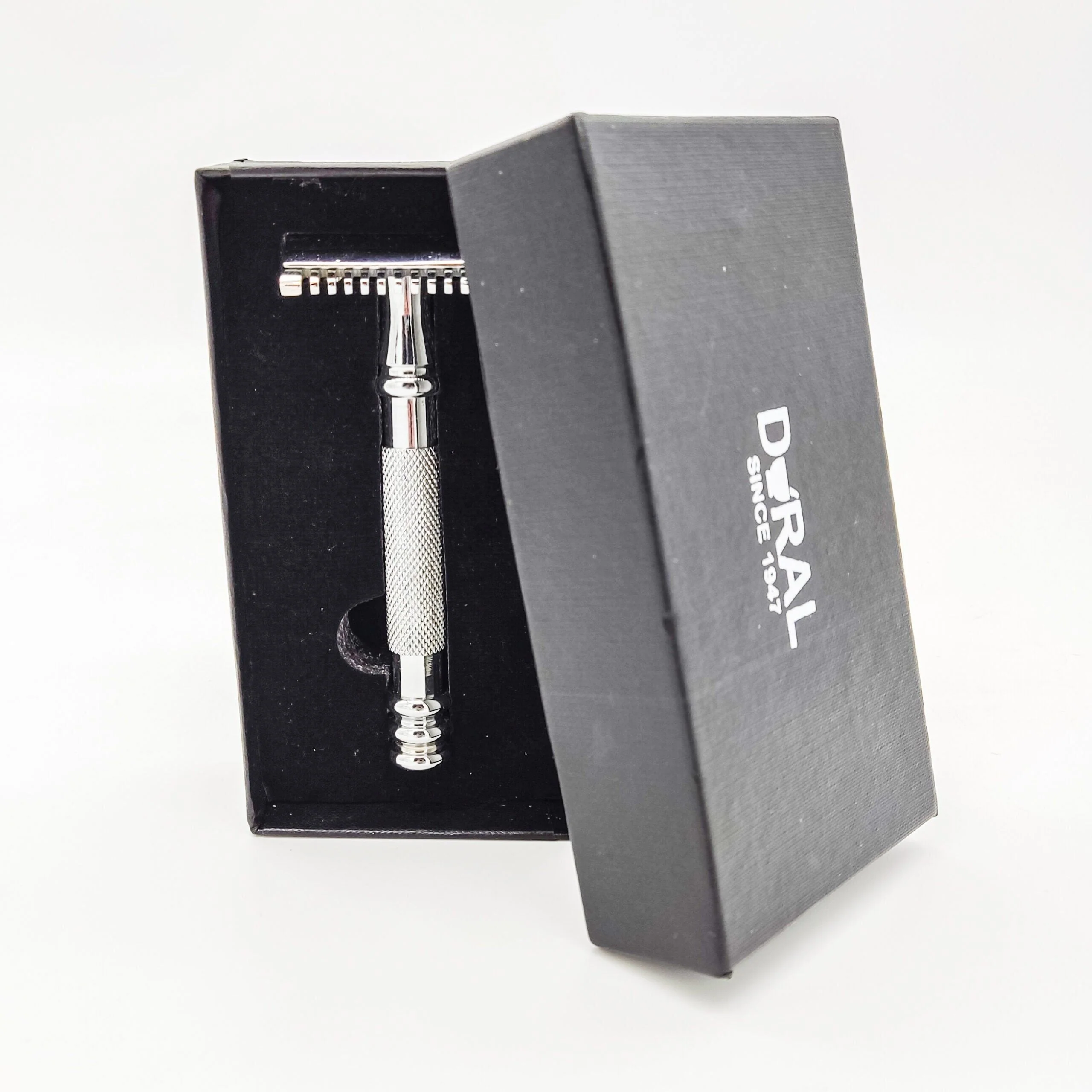 Dural Stounton Open Comb Double Edge Safety Razor + Pouch - Image 2