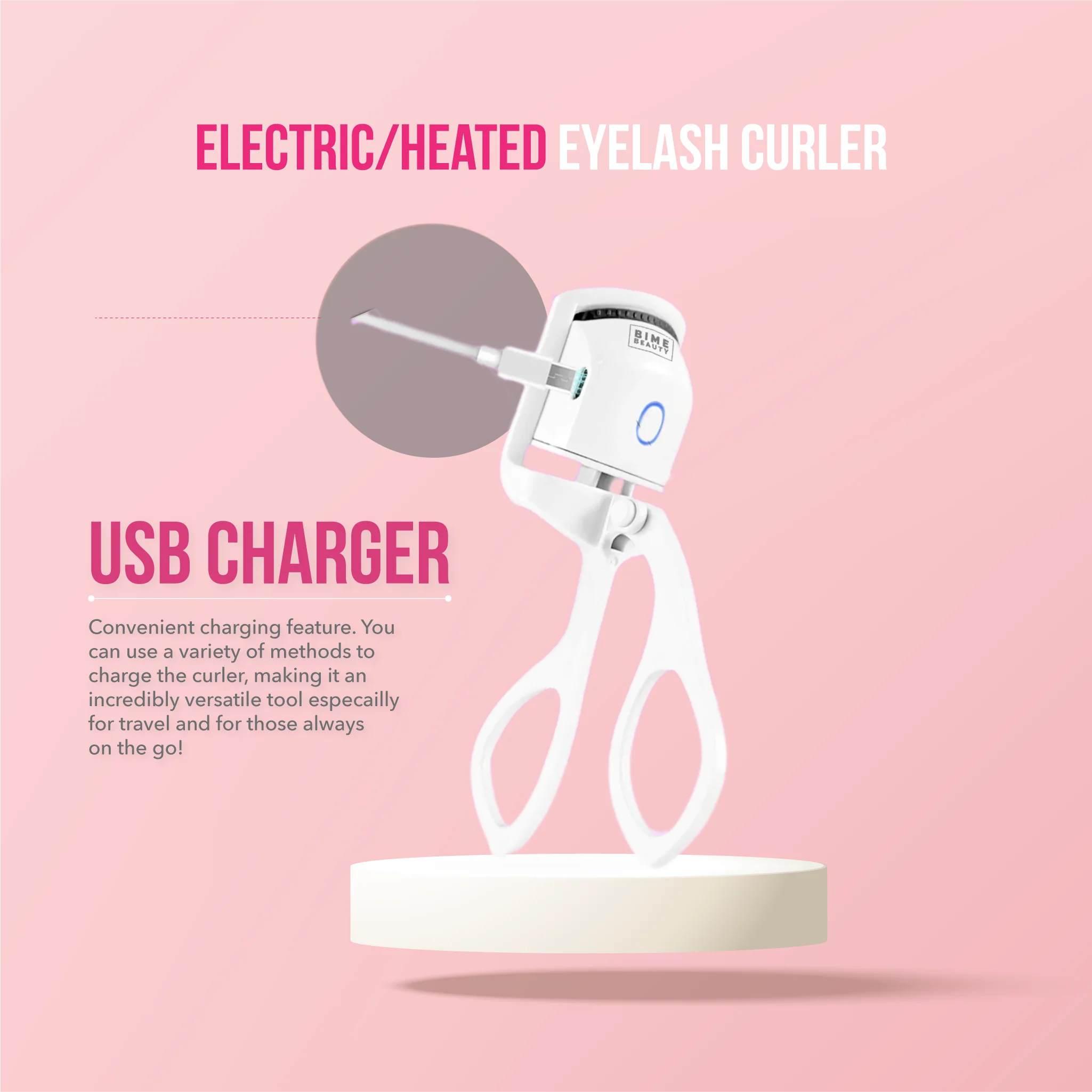 Electric Hot Heated Eyelash Curler - Image 7