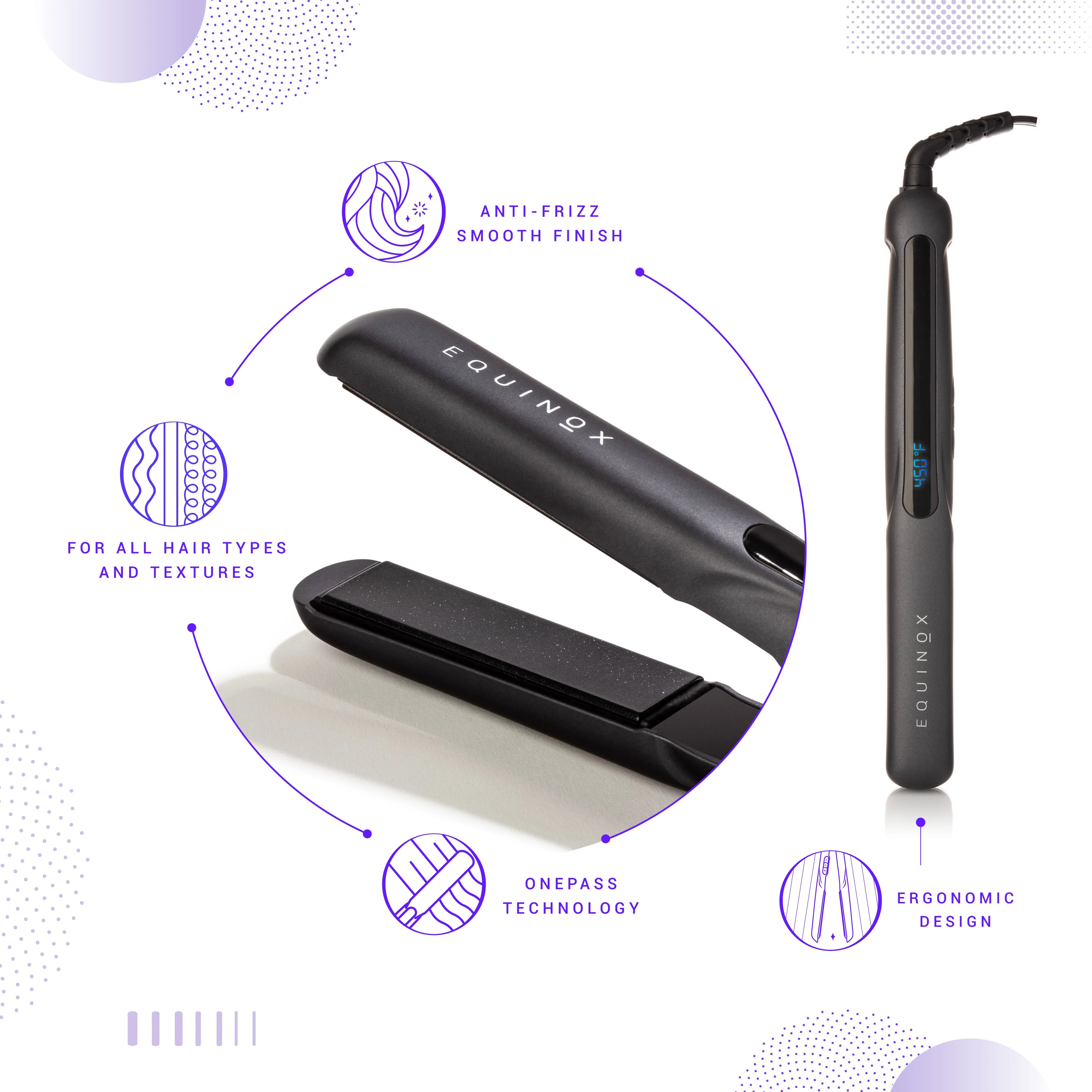 Equinox Digital 1.25" Professional Flat Iron - Image 16