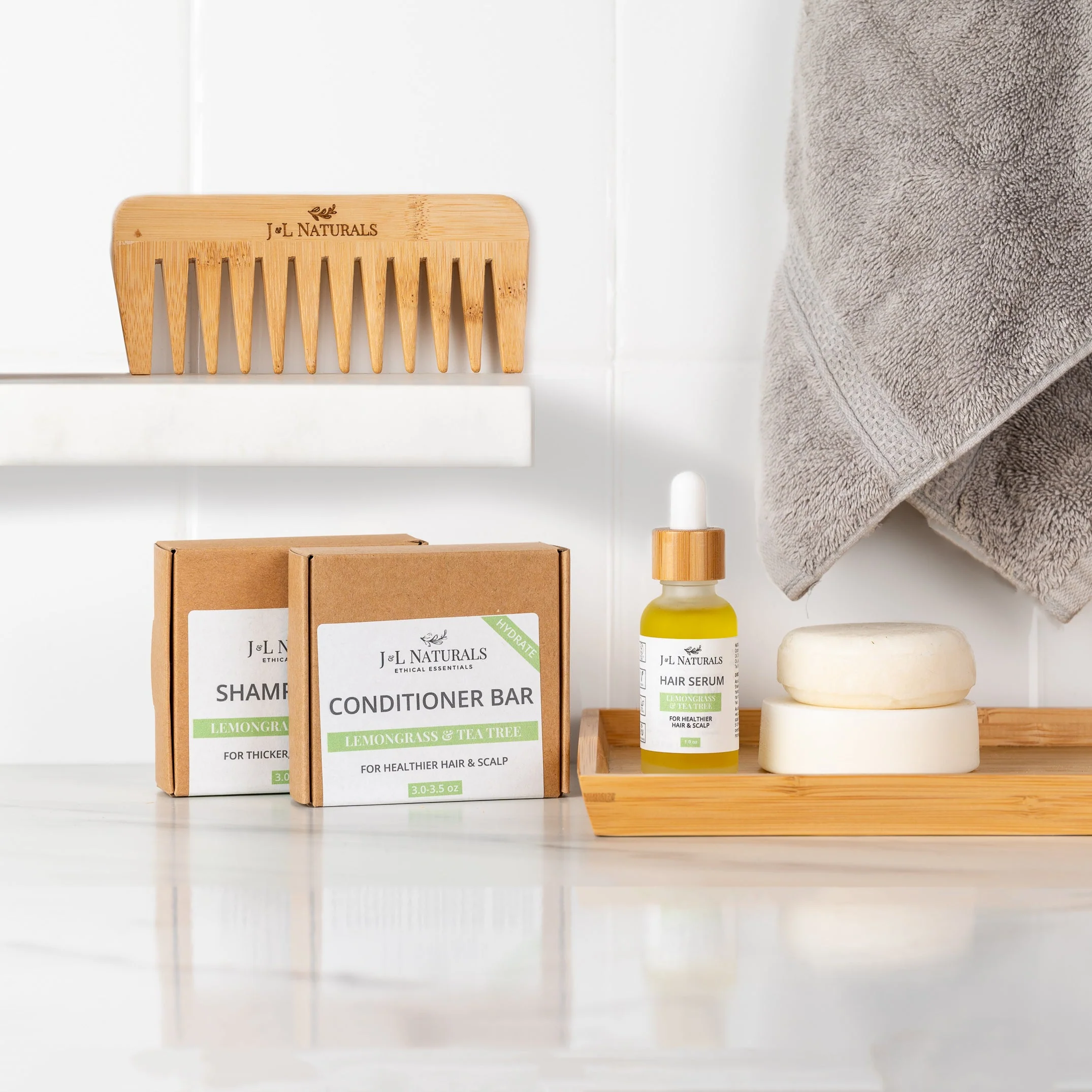 Essentials Hair Care Kit (4-Piece Set) - Image 5