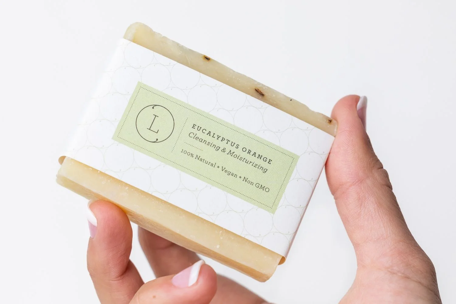 Eucalyptus Natural Handmade Soap Bar, Fresh Cold Process Soap - Image 4