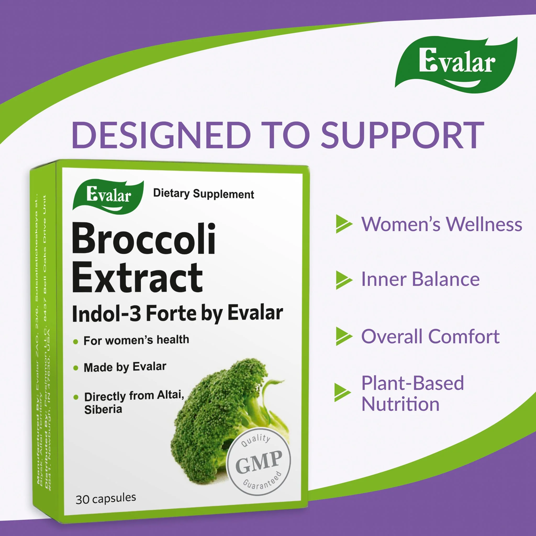 Evalar Broccoli Indol-3 Extract – 30 Capsules - Image 13