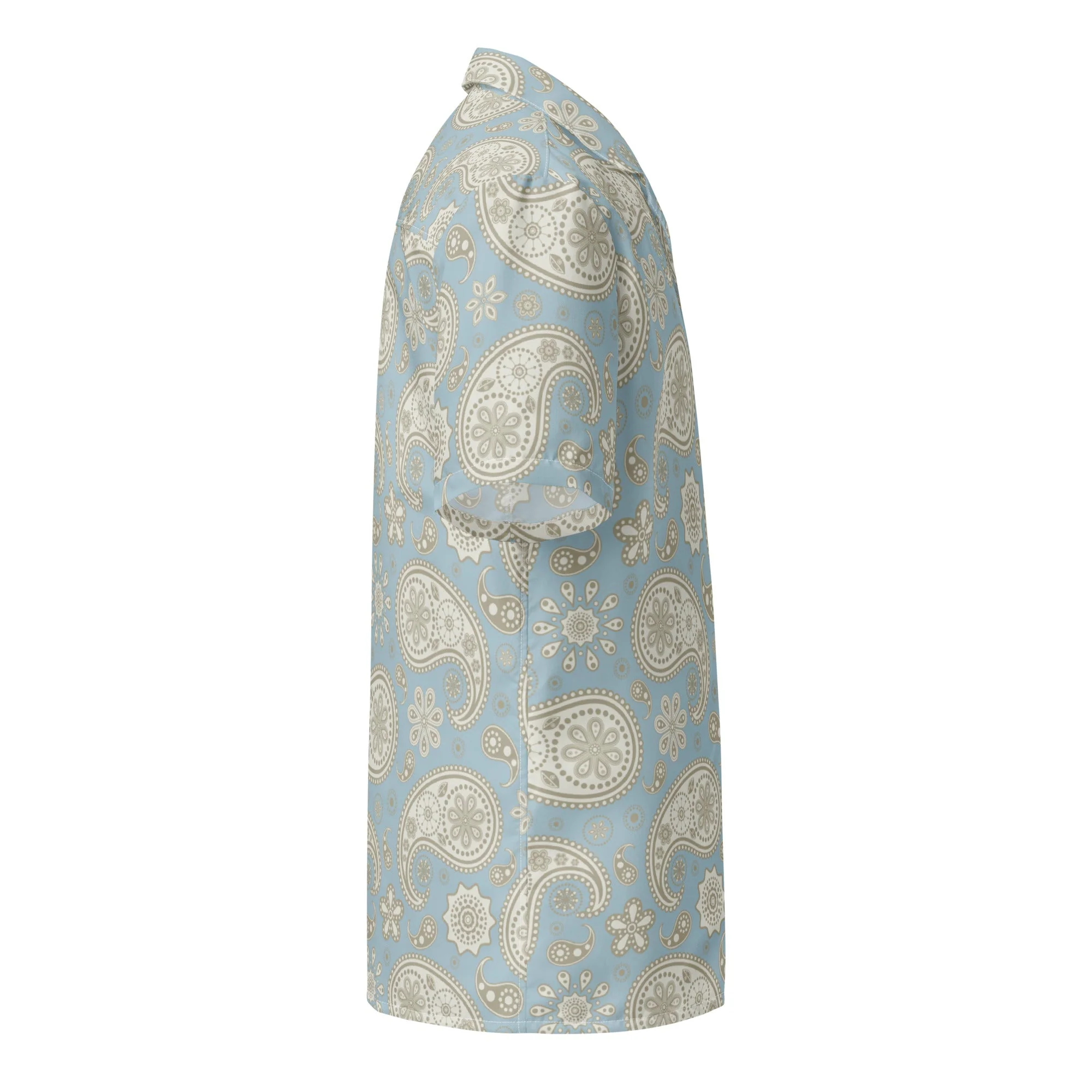 Exclusive Paisley Yacht Club Performance Button Down Shirt - Brinks Island Collection - Image 3