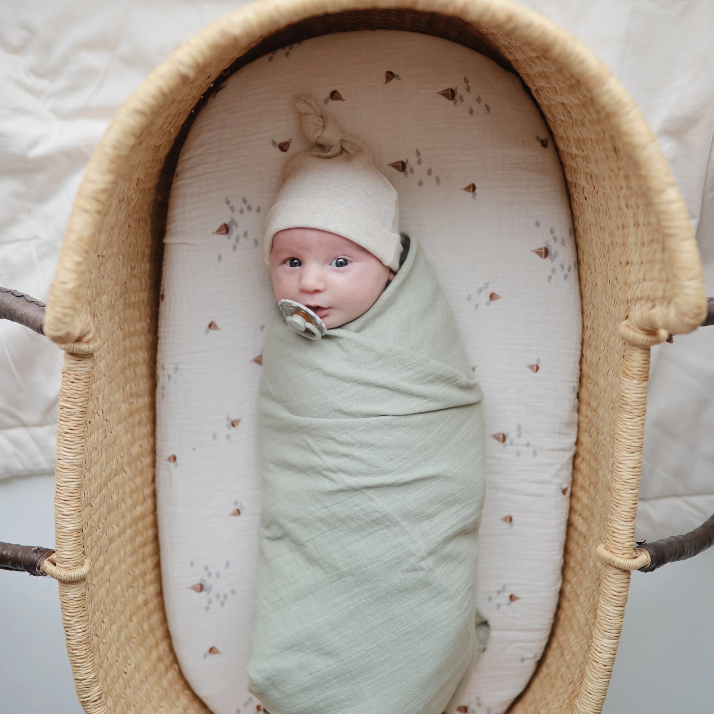 Extra Soft Bassinet Muslin Crib Sheet - Image 45