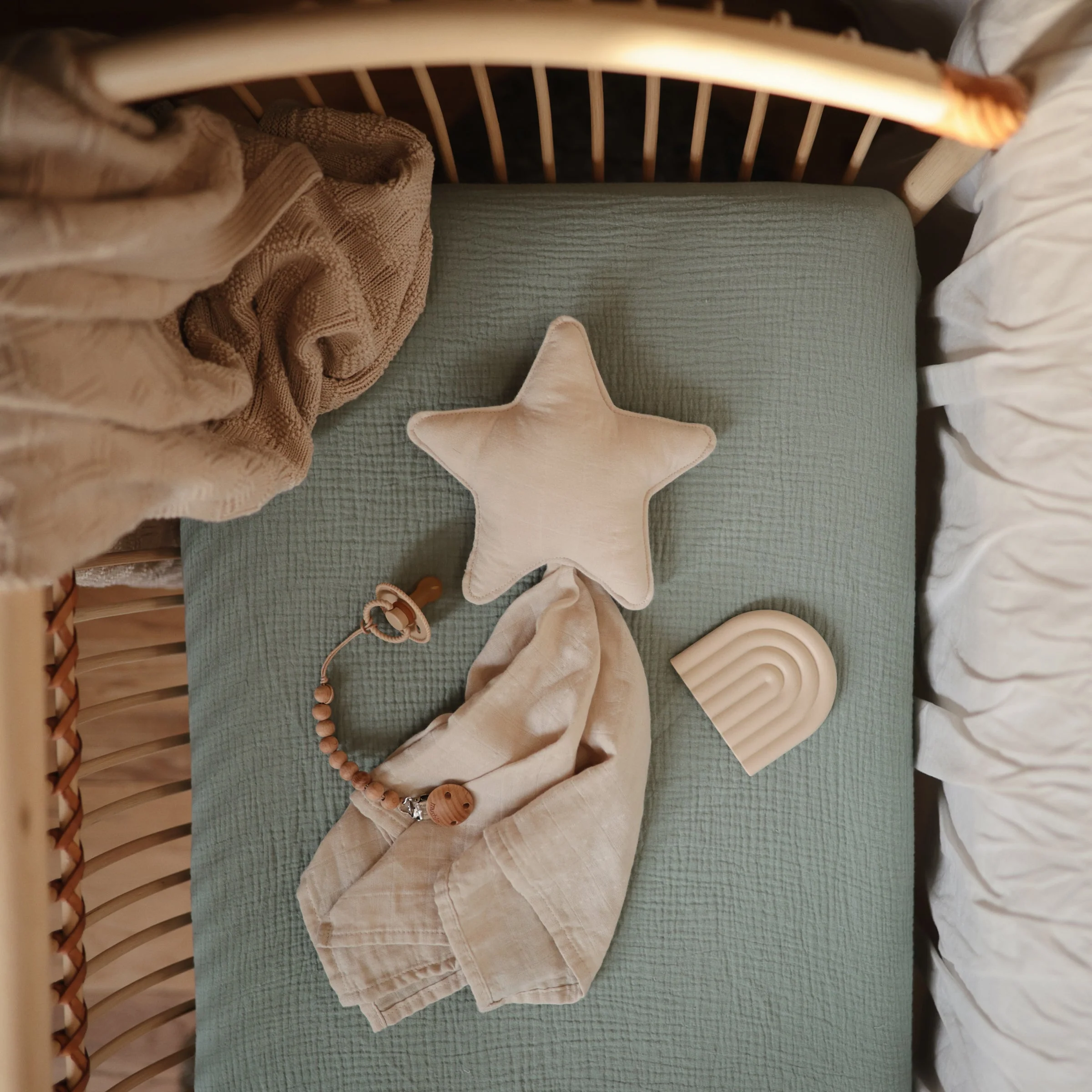 Extra Soft Muslin Crib Sheet - Image 78
