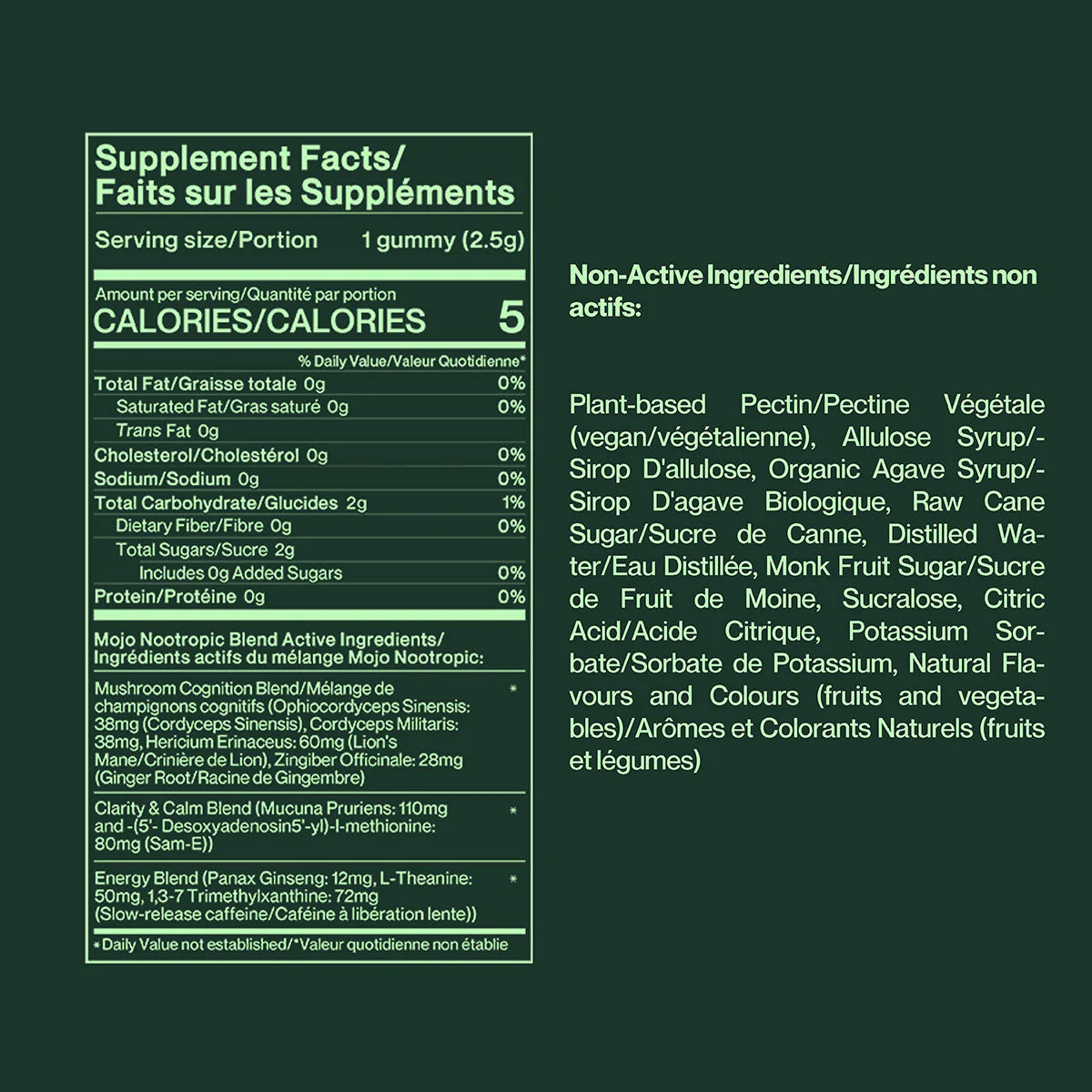 Mojo Microdose | Extra Strength Brain Boost Mushroom Gummies, Strawberry Tangerine Mushroom Gummies - Image 6