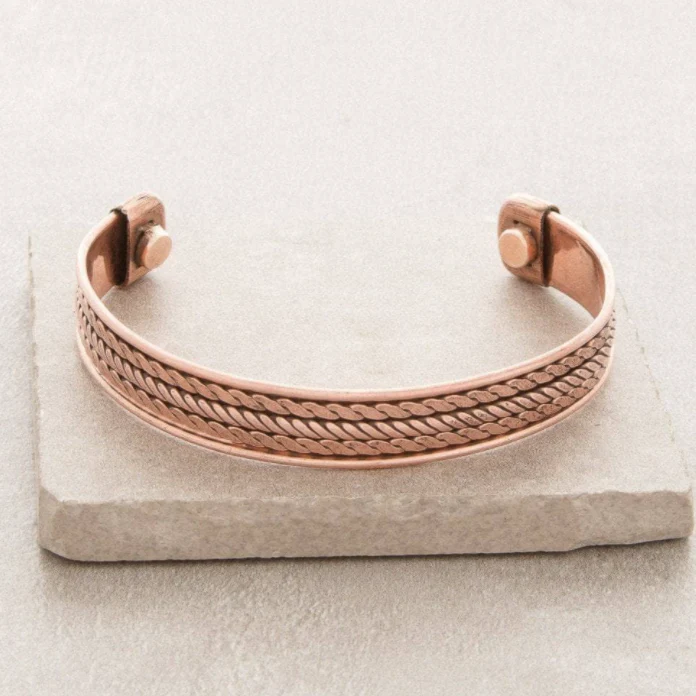 Fair Trade Mystical Magnetic Copper Bracelet by Tiny Rituals - Image 3