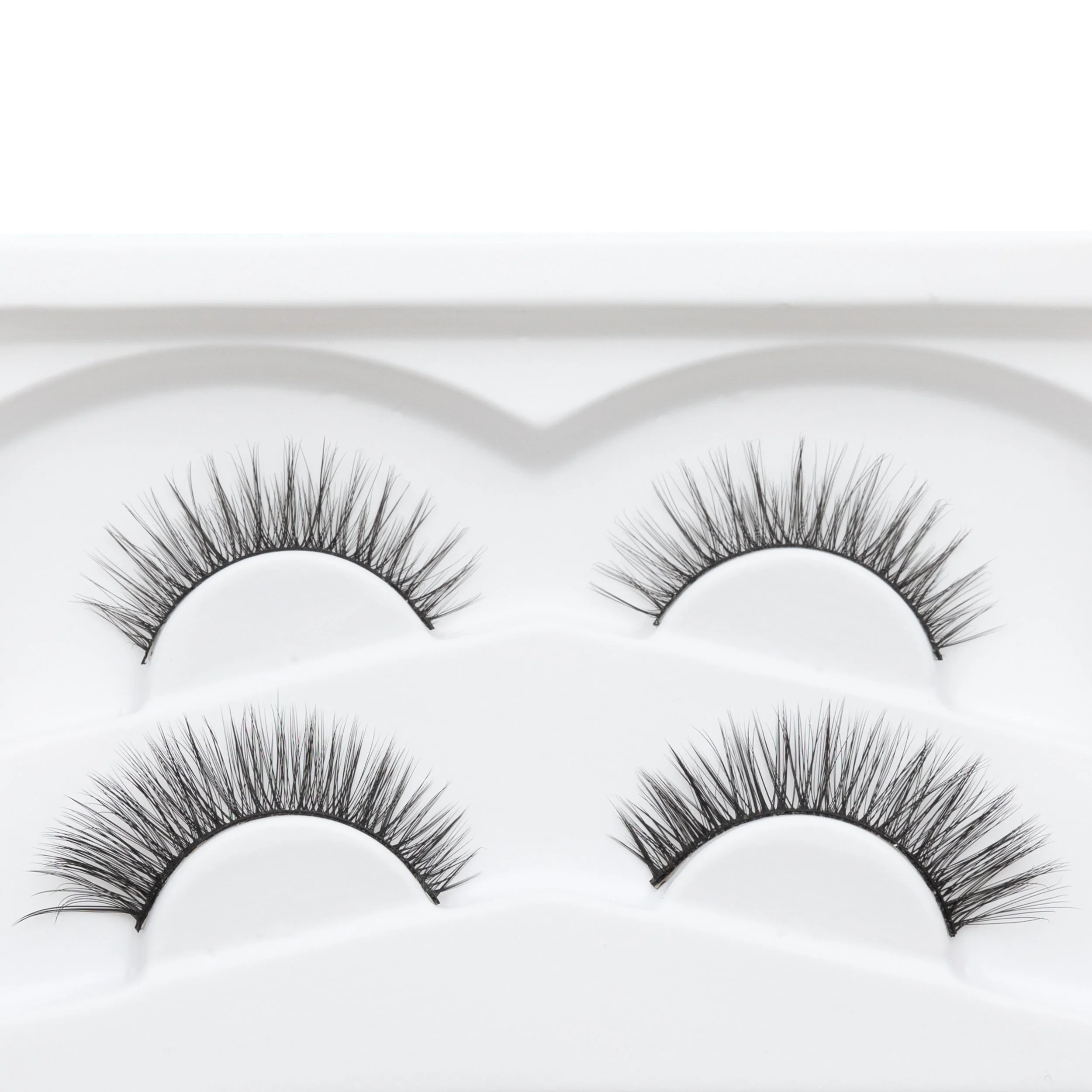 False Eyelashes - No Glue Black Eyeliner and Lashes Kit - Image 12