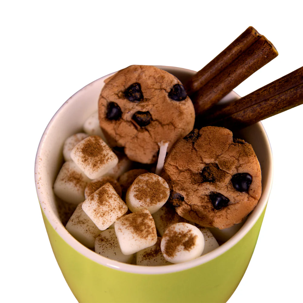 Fireside Cocoa Candle Mug Realistic Food Candle - Image 8