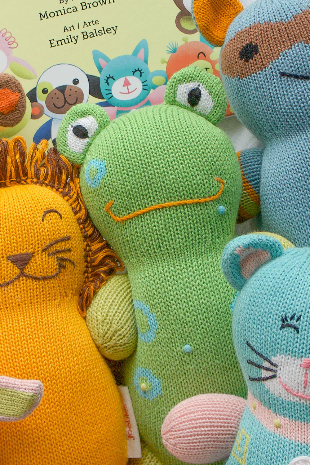Flop the Frog - Organic Frog Stuffed Animal - Image 10