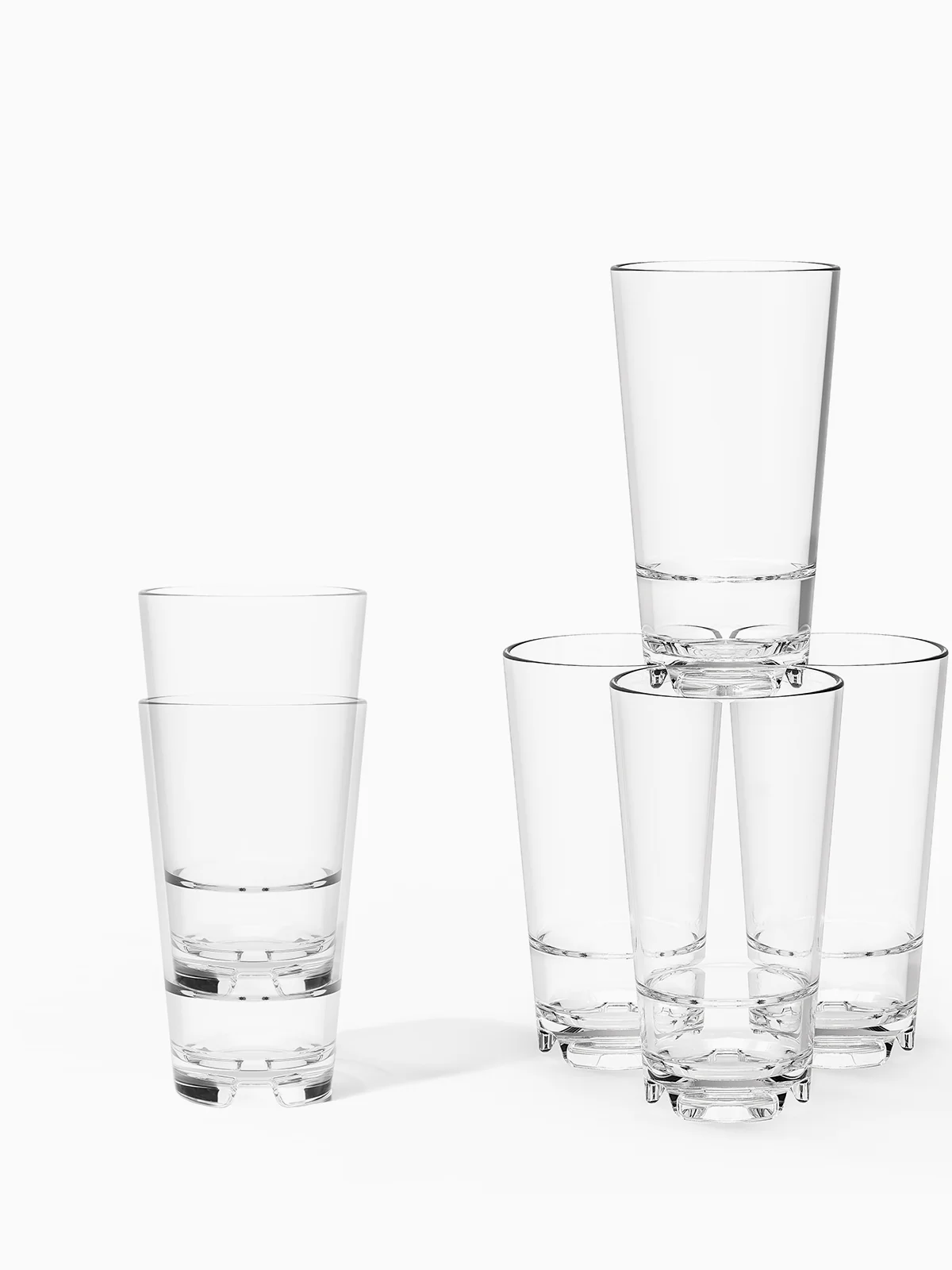 For Canal RESERVE 14oz Stackable Tall Tritan™ Copolyester Glass - Image 3