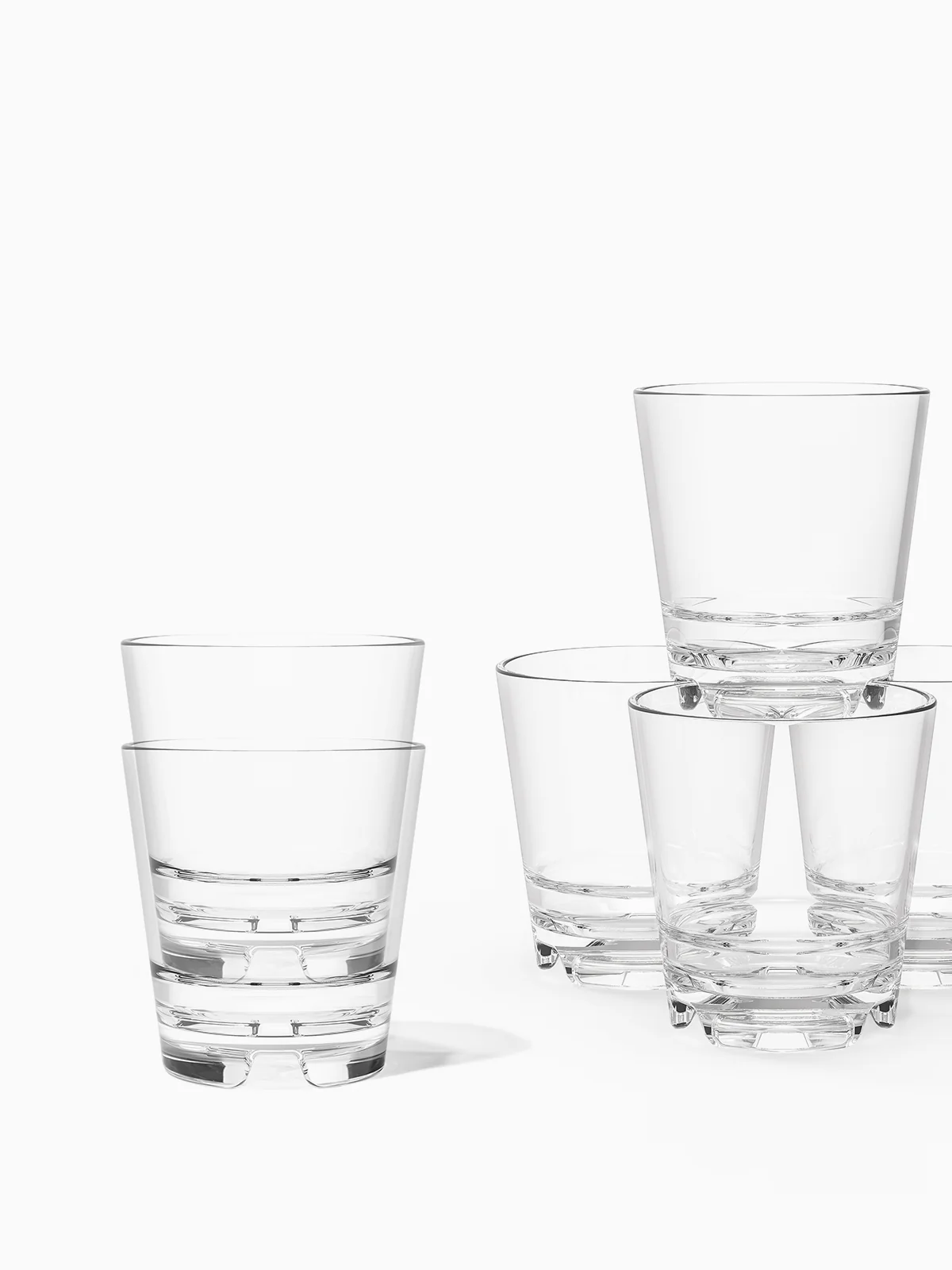 For Canal RESERVE 8oz Stackable Rocks Tritan™ Copolyester Glass - Image 3