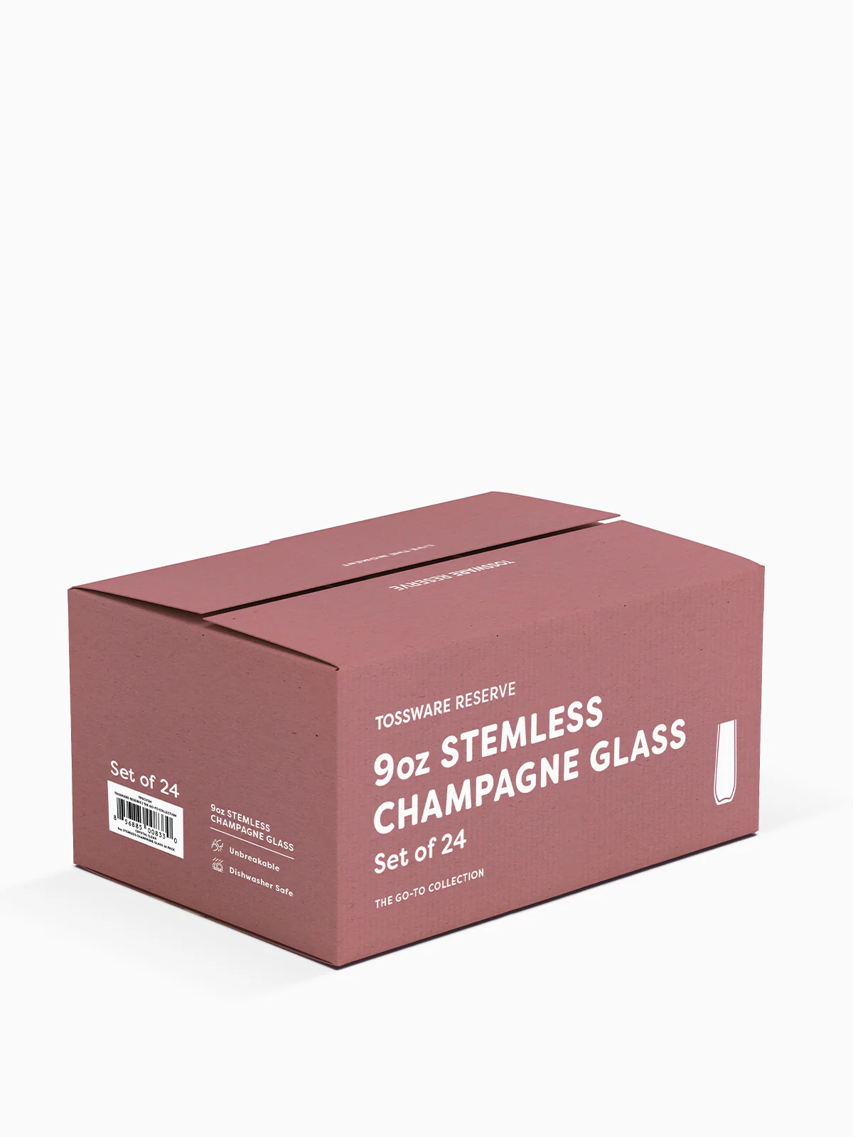 For Canal RESERVE 9oz Stemless Champagne Tritan™ Copolyester Glass - Image 5
