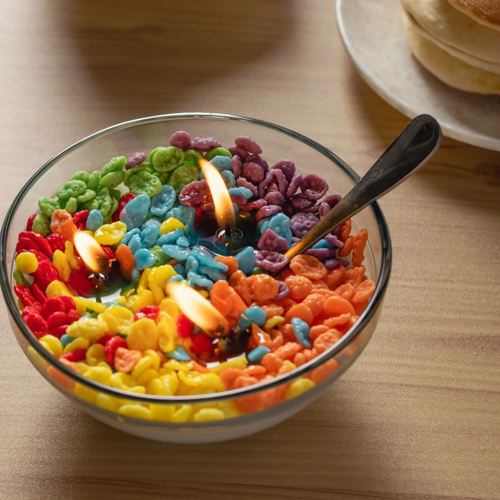 Fruity Pebbles Cereal Candle Bowl - Image 4