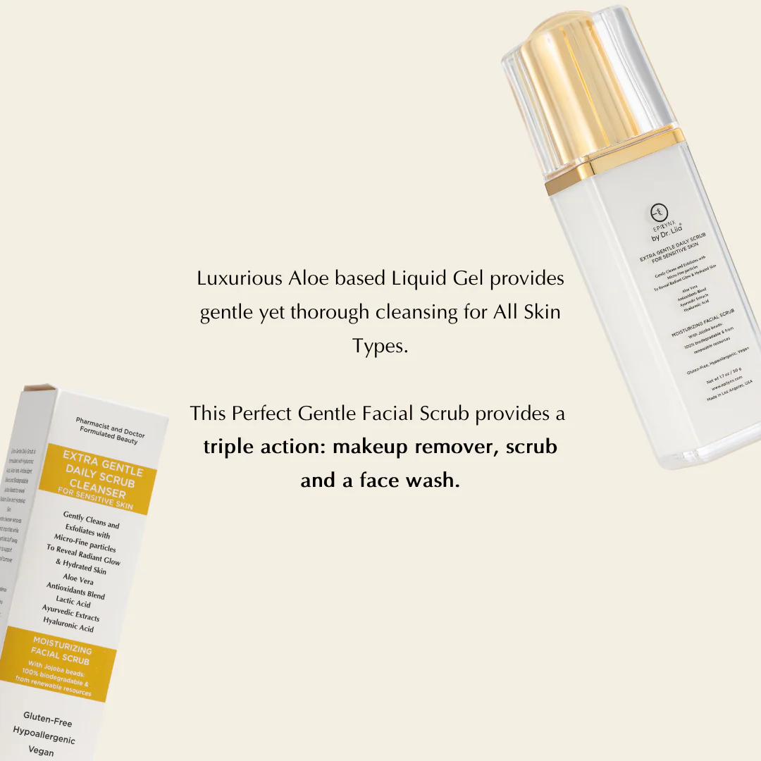 Gentle Daily Scrub Cleanser For Sensitive Skin - Image 4