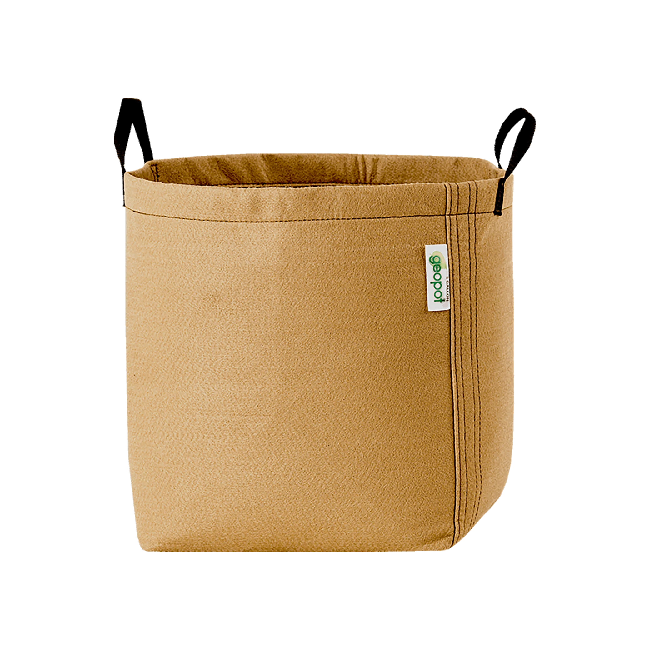 GeoPot Fabric Pot with Handles - Tan by Geopot - Image 2
