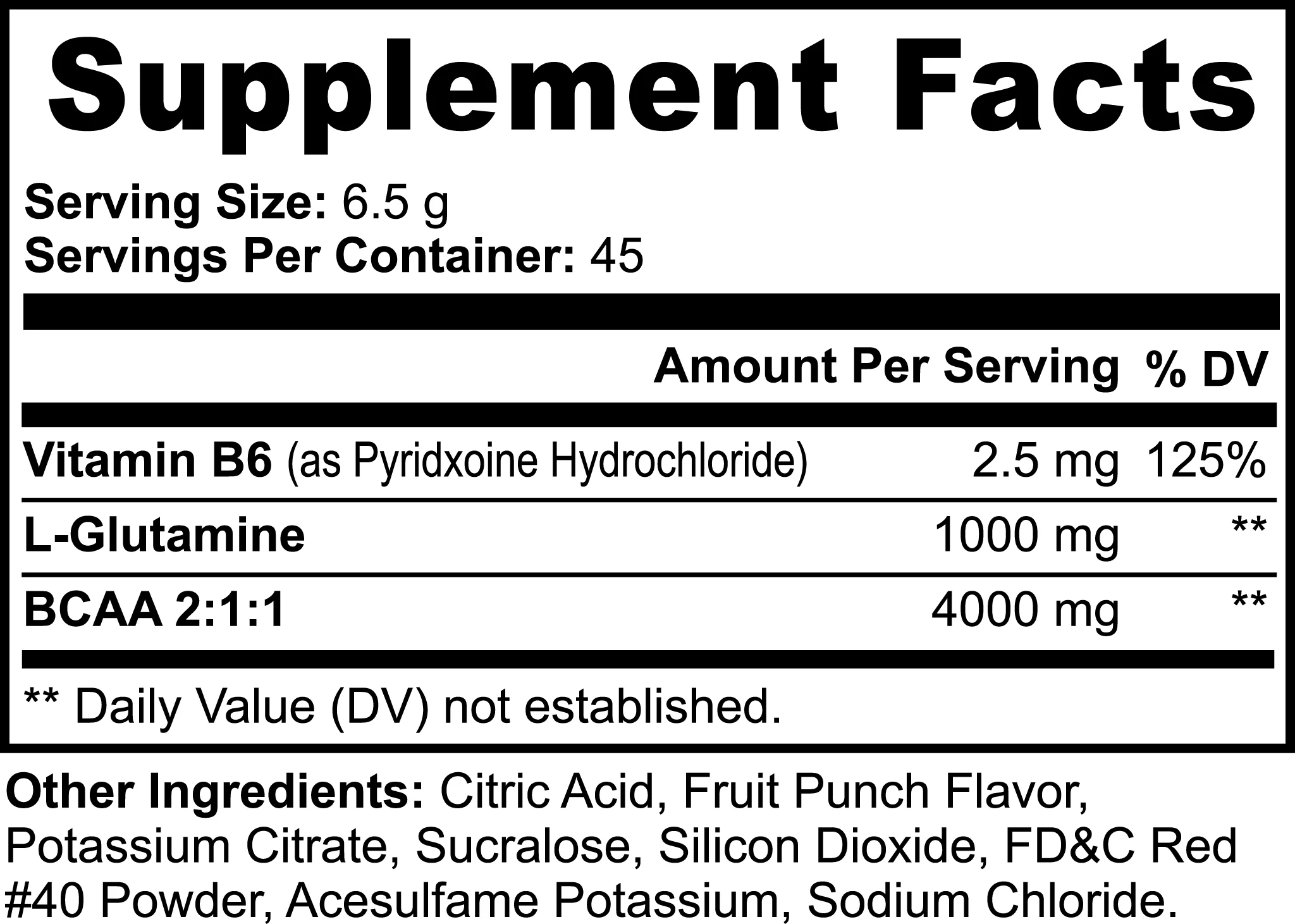 Goiteia BCAA Shock Powder (Fruit Punch) 0.64lb (292g) - Image 8