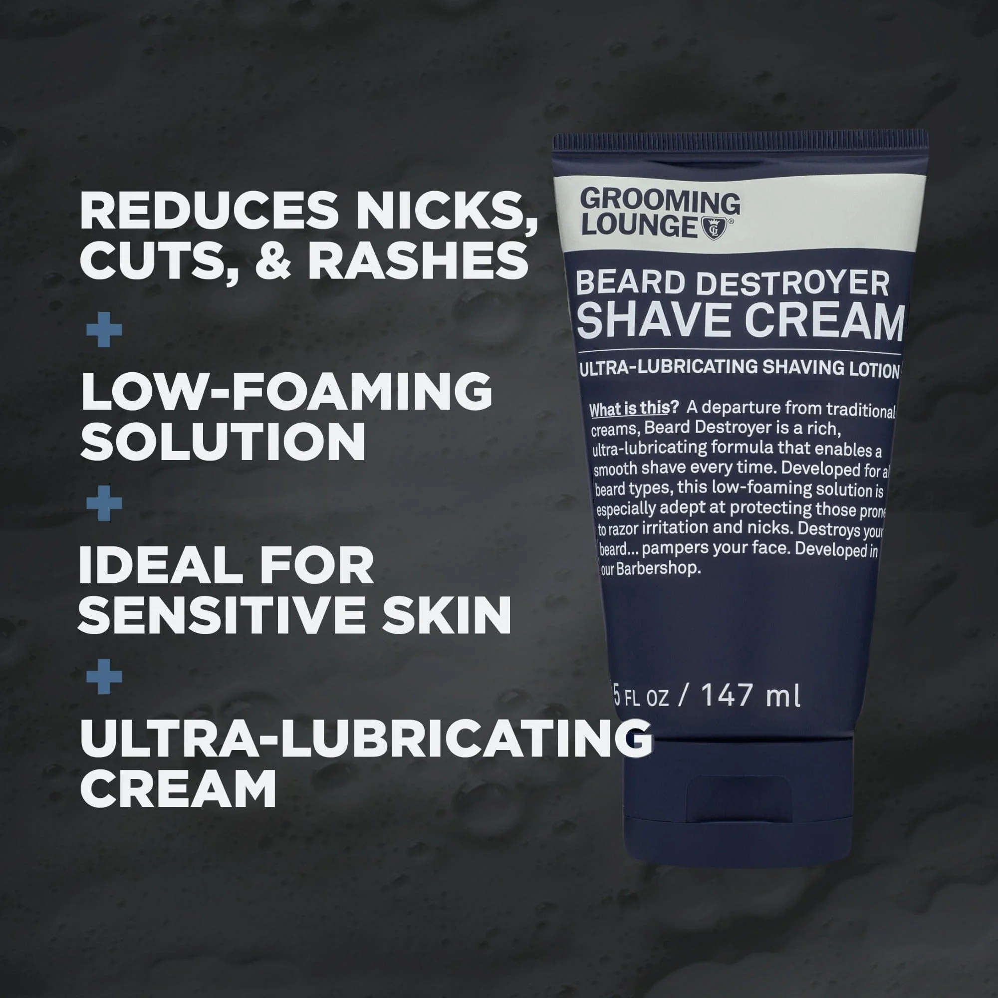 Grooming Lounge Oil & Cream Shaving Cocktail Set (Save $7) by Grooming Lounge - Image 3