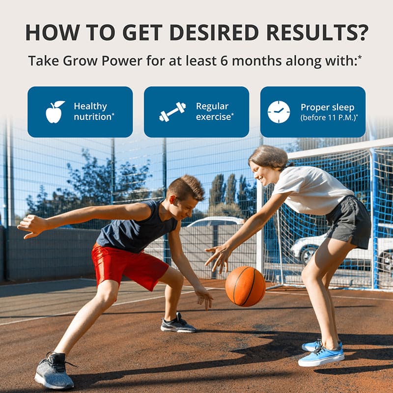 Grow Power, For Children & Teens, 60 Capsules by NuBest Nutrition® - Image 10