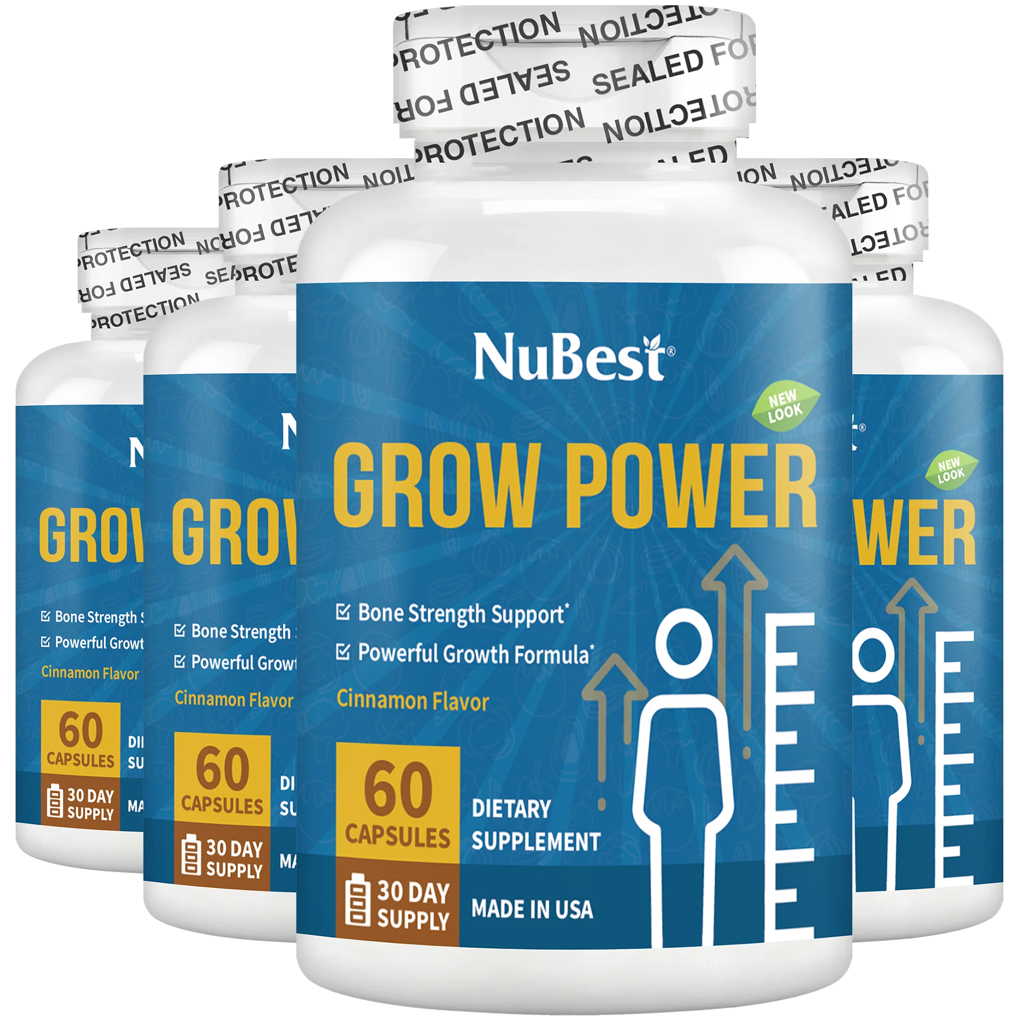Grow Power, For Children & Teens, 60 Capsules by NuBest Nutrition® - Image 13