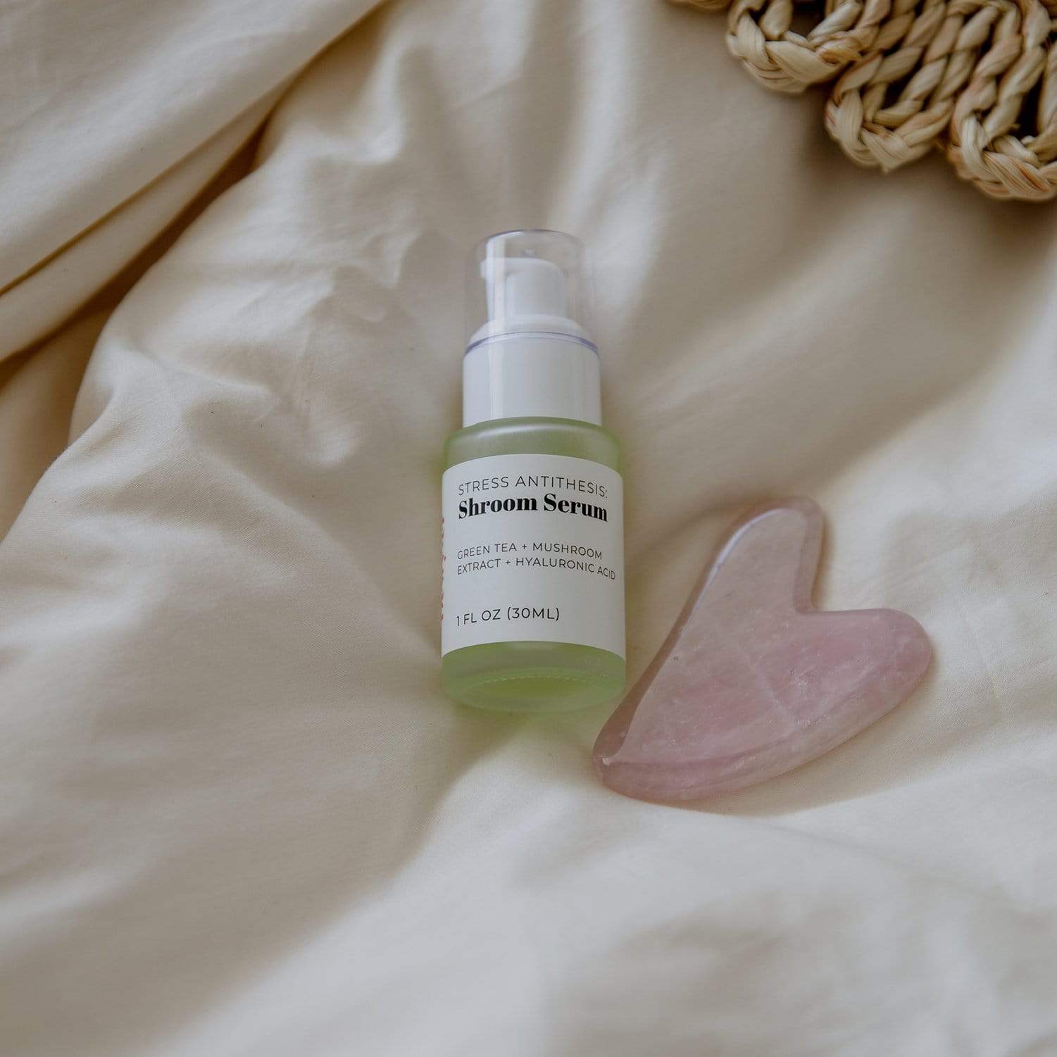 Gua Sha Facial Lifting Tool - Zero Waste Skincare, Plastic Free, Jade or Rose Quartz - Image 6