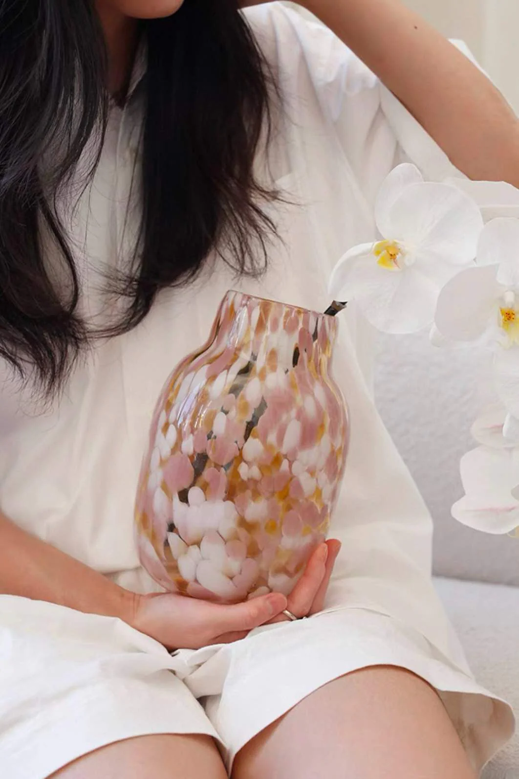 Handblown Nossa Ripple Vases - Image 3