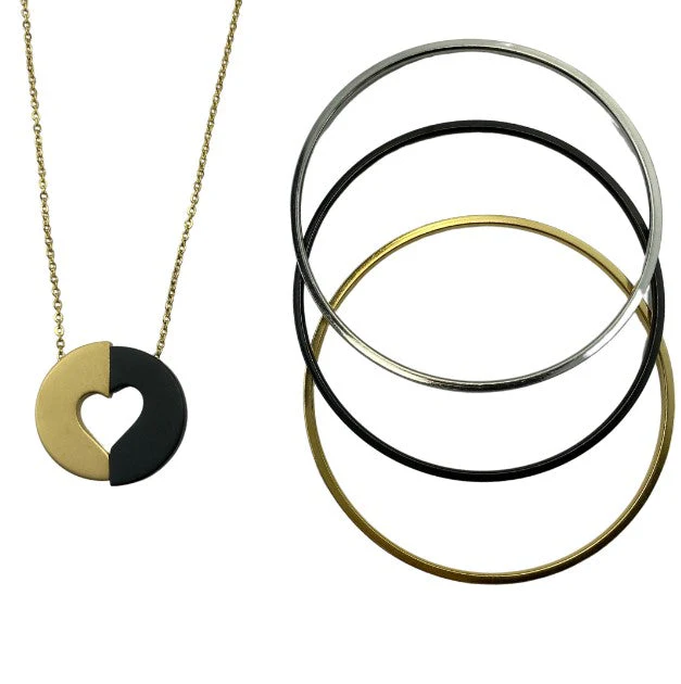 Hannah Tri-Tone Bracelets by Made for Freedom - Image 4
