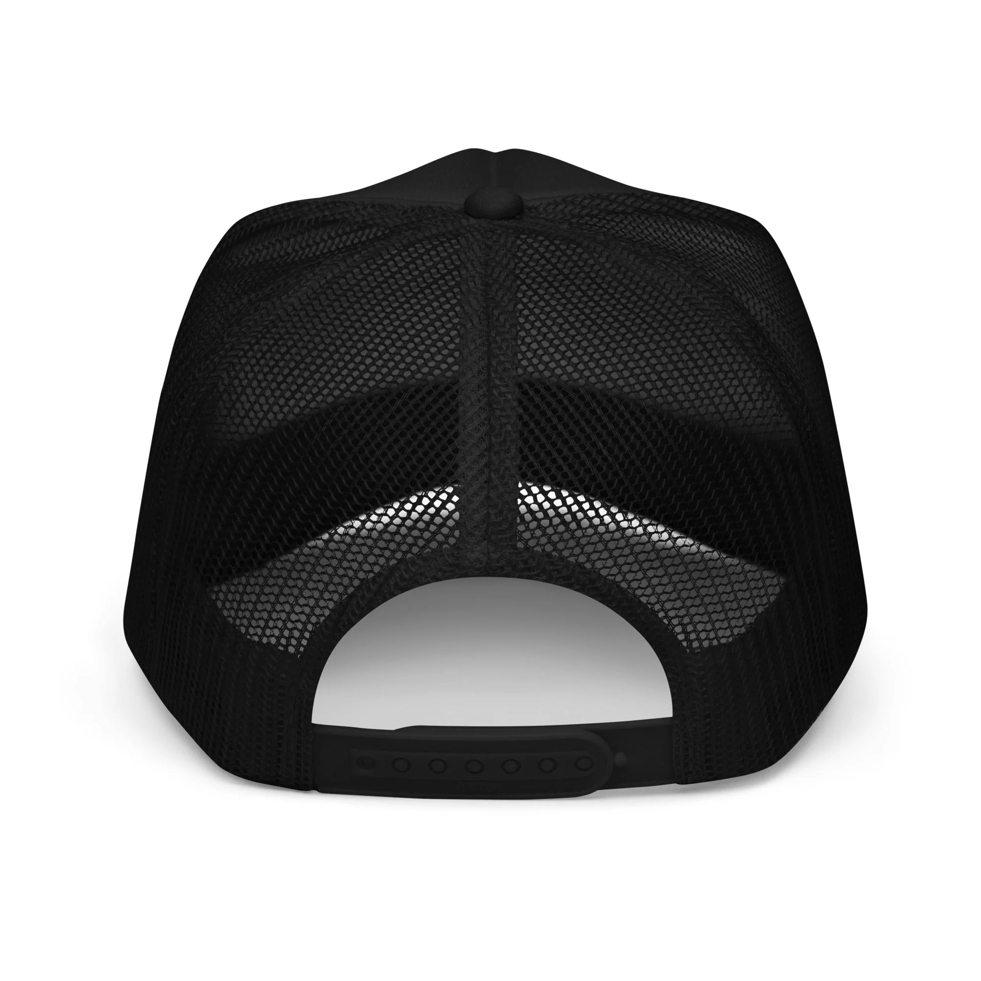 High Tides Good Vibes Foam Trucker Hat - Image 3