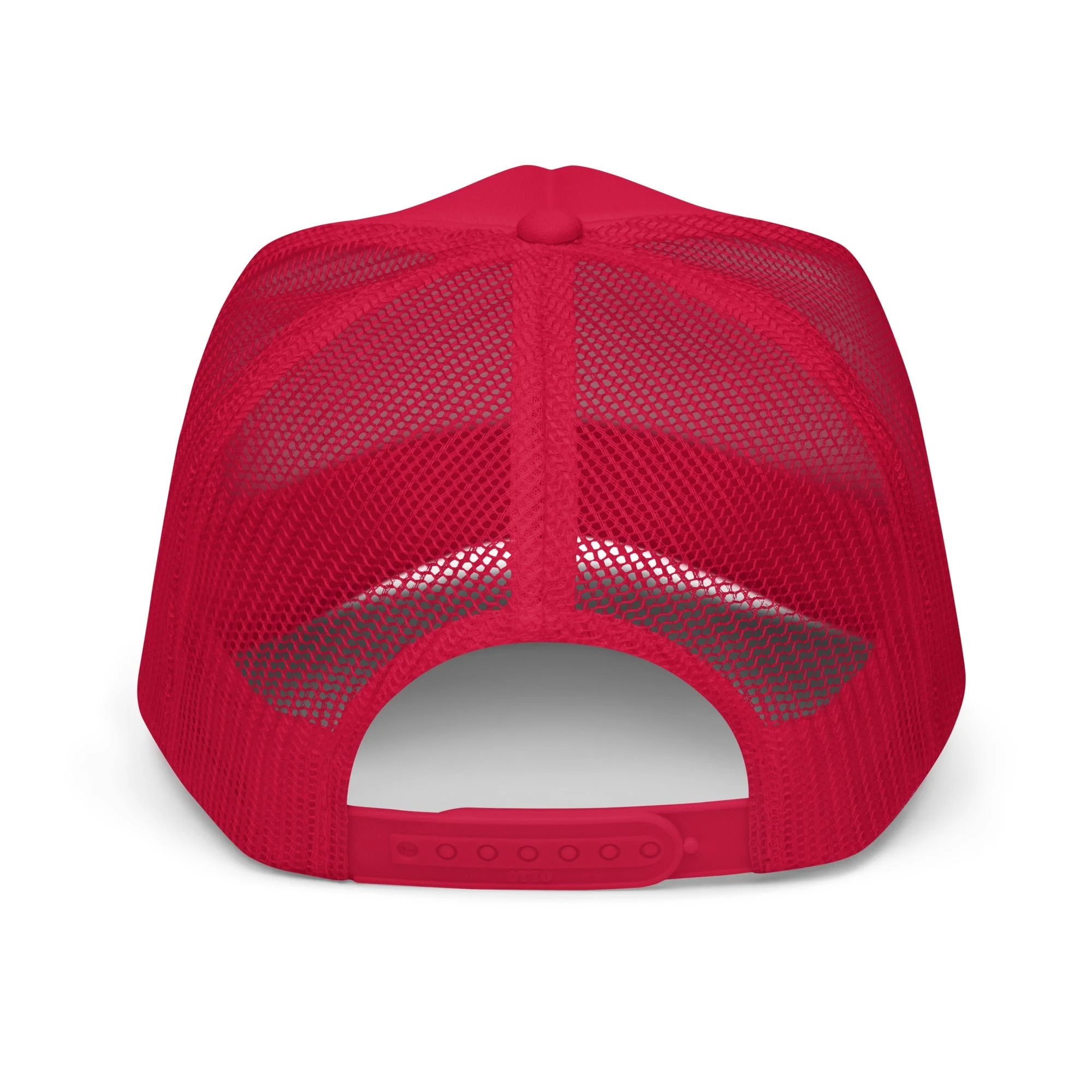 High Tides Good Vibes Foam Trucker Hat - Image 9