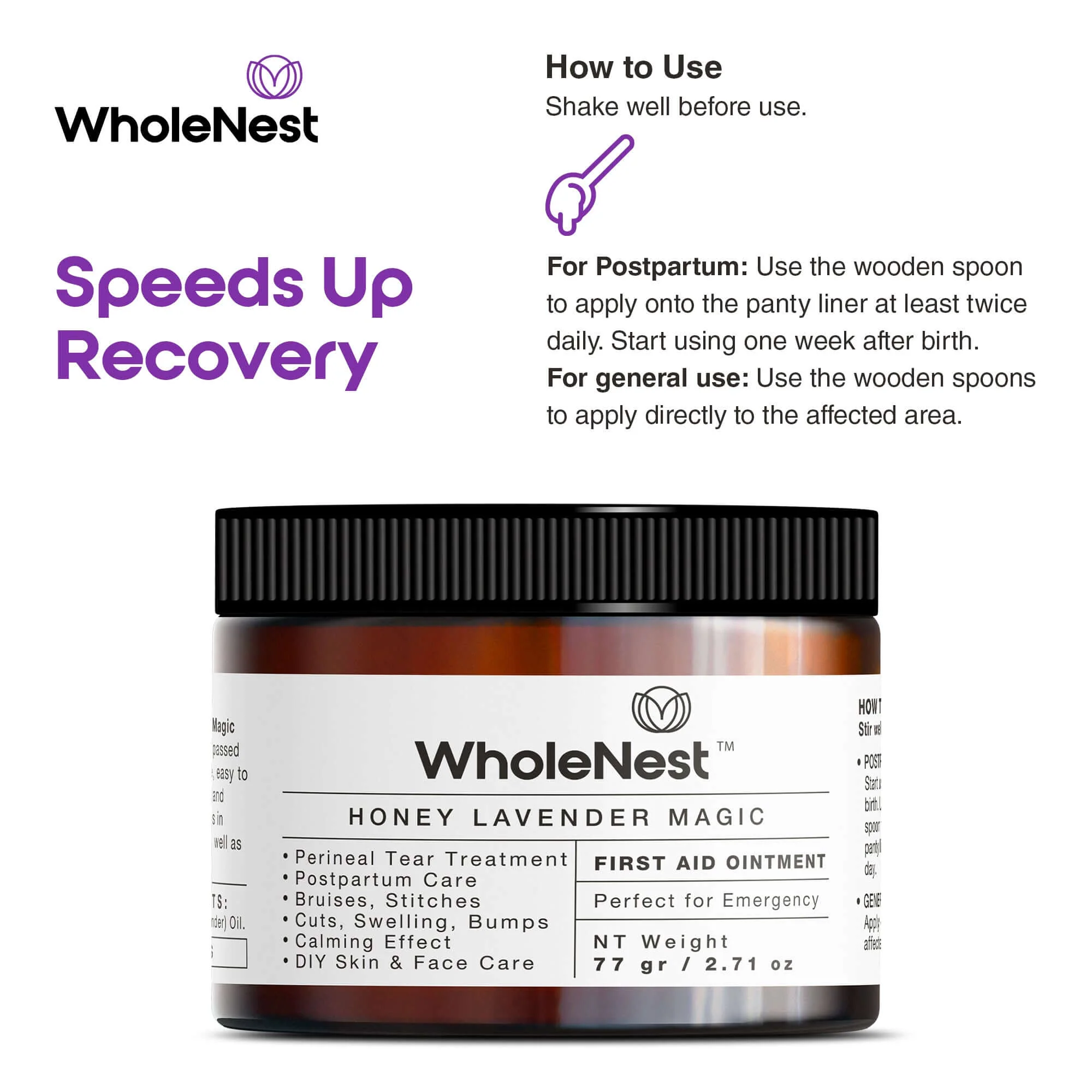 First Aid Ointment | Honey Lavender Magic - Image 4